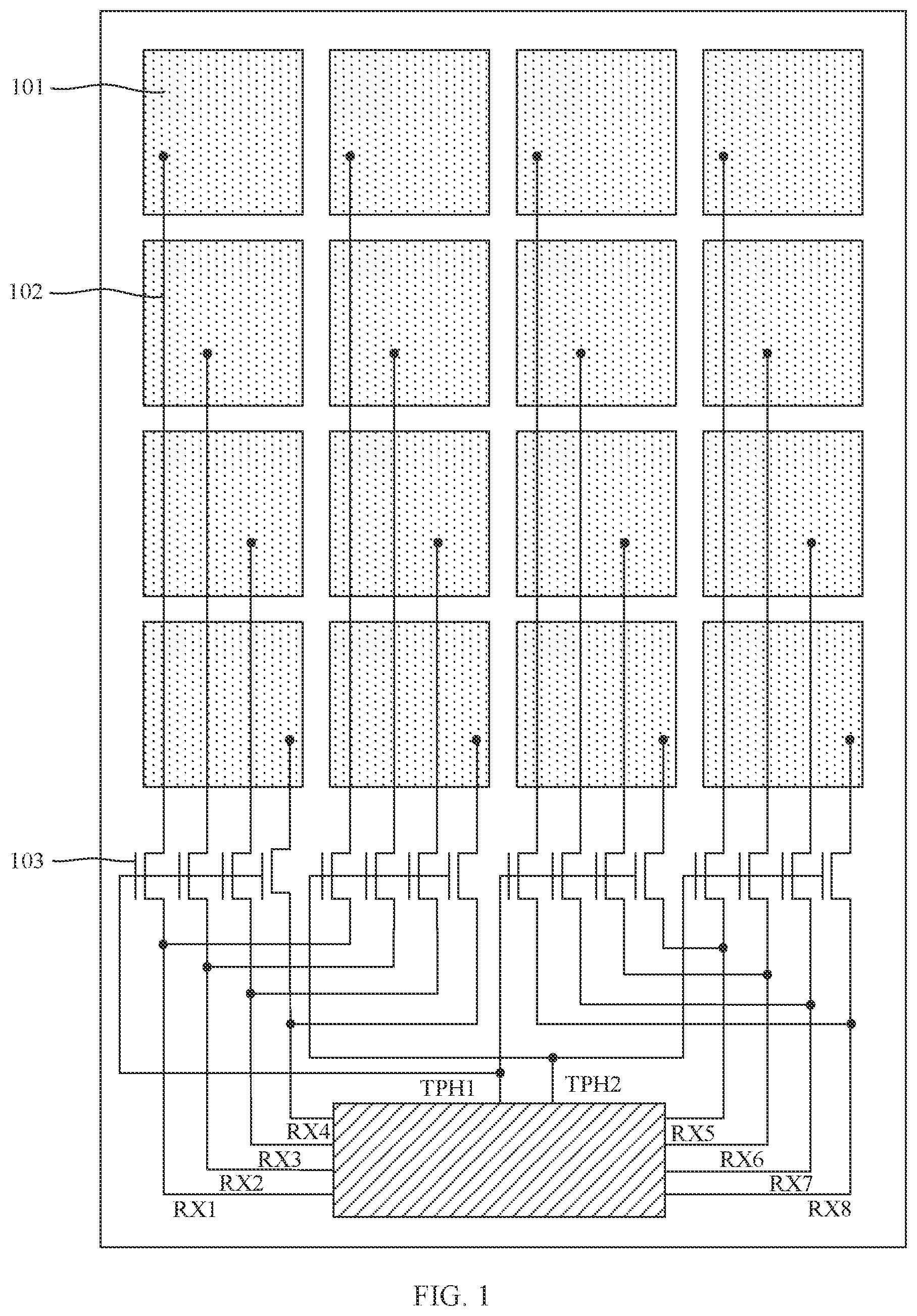 Patent US12314511 — Touch display apparatus and touch detection method — Figure 1