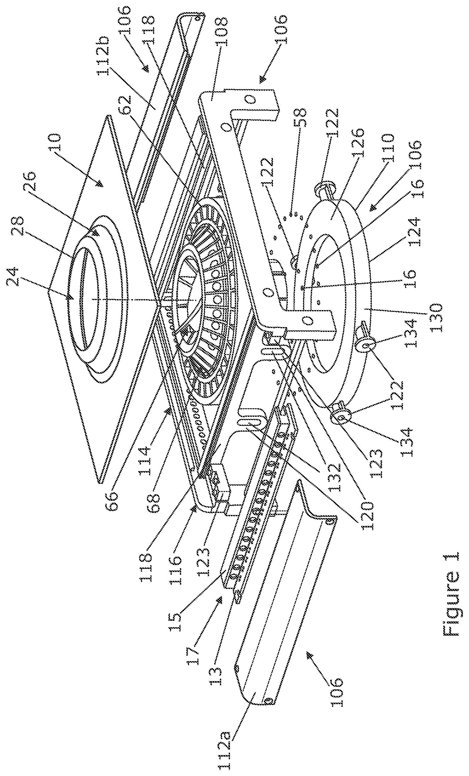Patent US12314517 — Optical touch screen — Figure 1