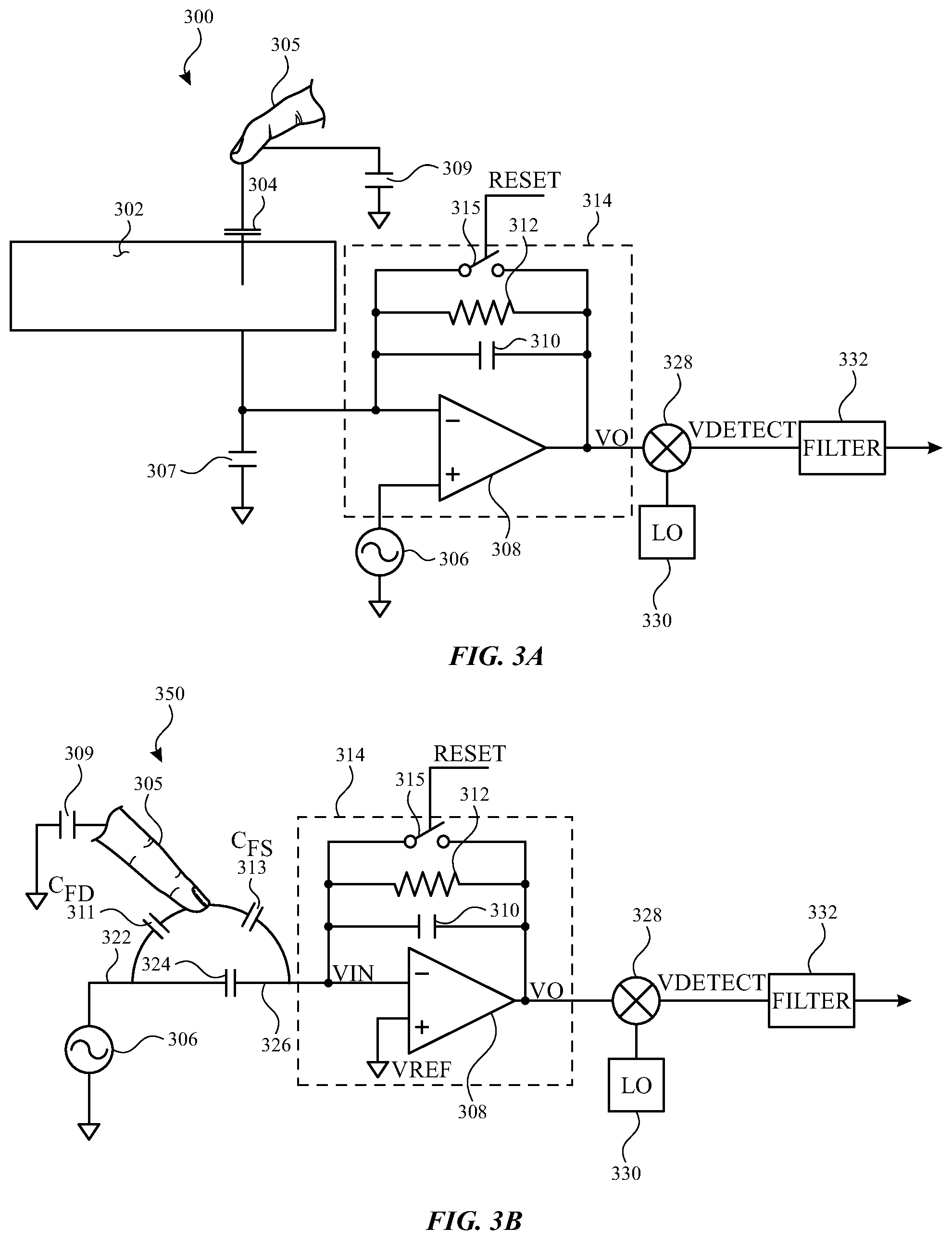 Patent US12314520 Figure 3 – Touch electrode architecture for high-transmittance touch screen