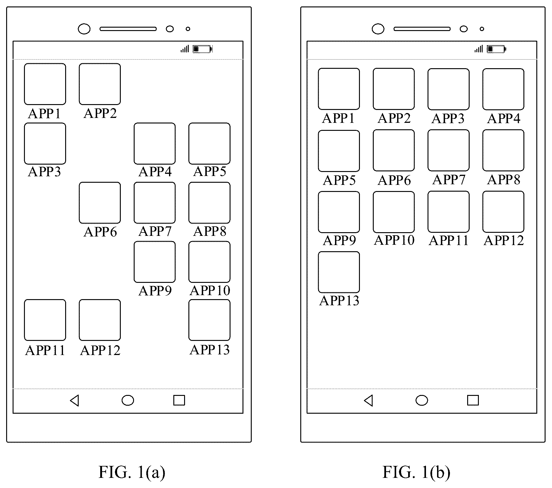 Patent US12314531 — Application classification method, electronic device, and chip system — Figure 1