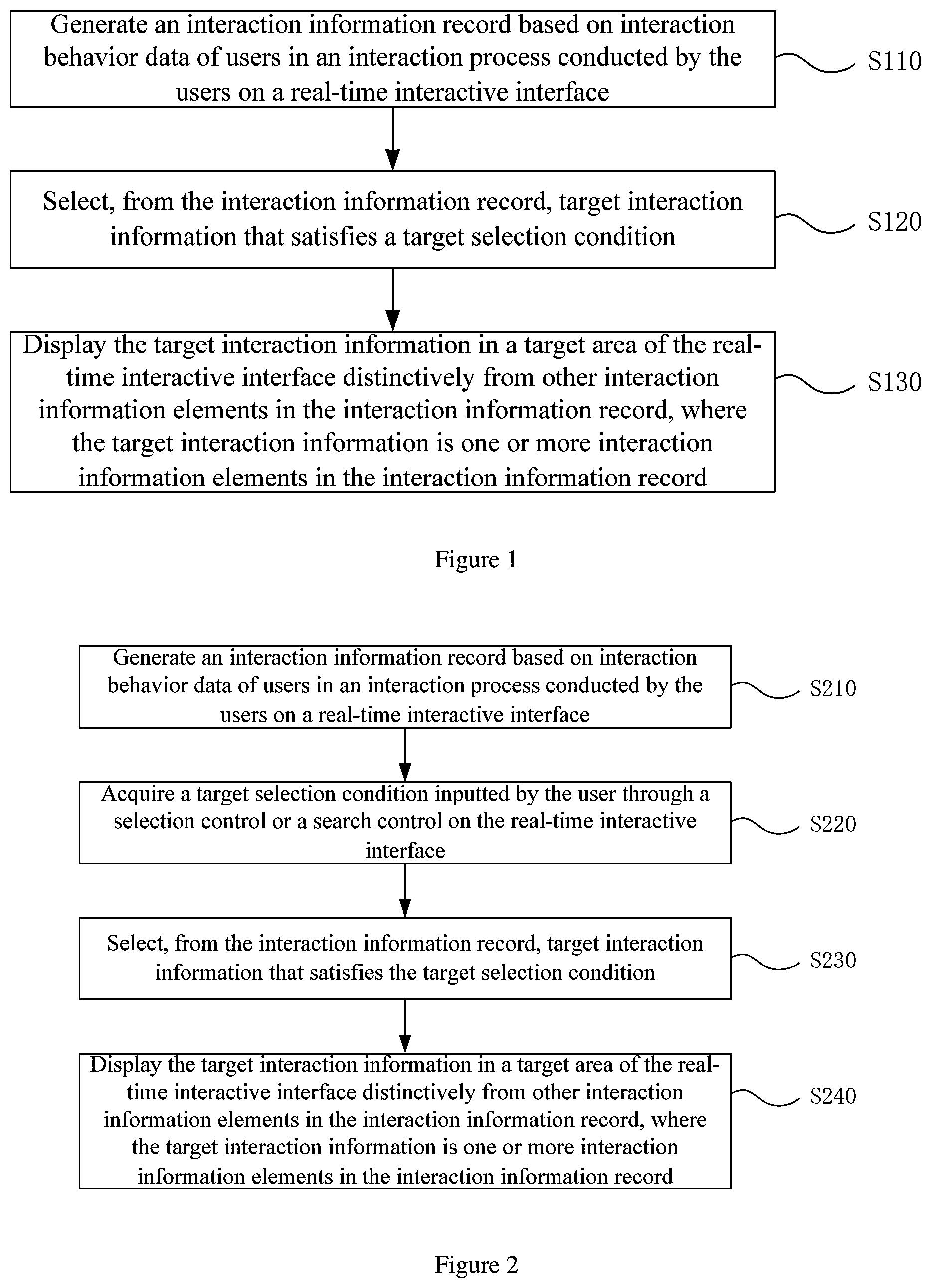 Patent US12314541 Figure 1 – Interaction information processing method and apparatus, electronic device and storage medium
