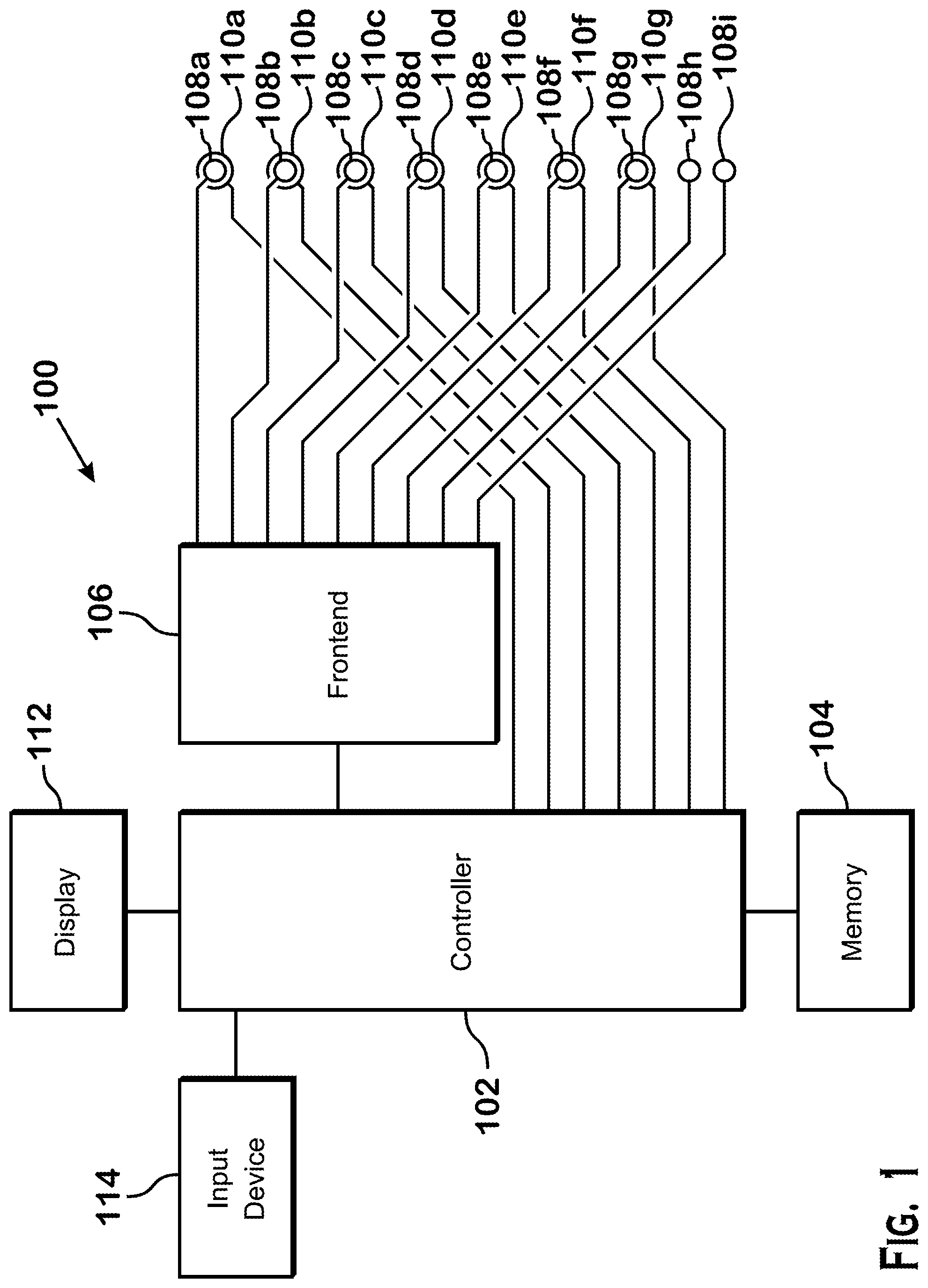 Patent US12314552 Figure 1 – Calibrator having an enhanced user interface