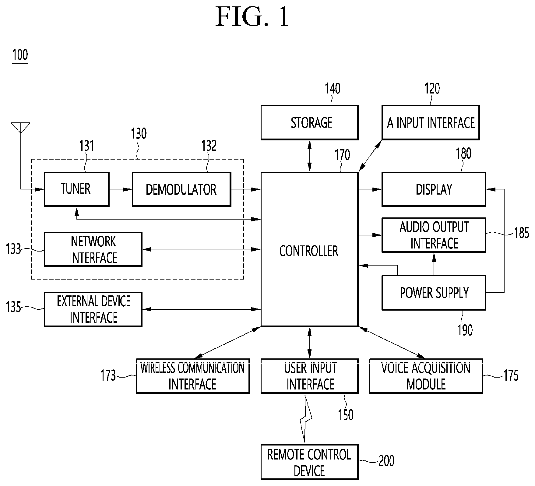 Patent US12314557 — Display device — Figure 1