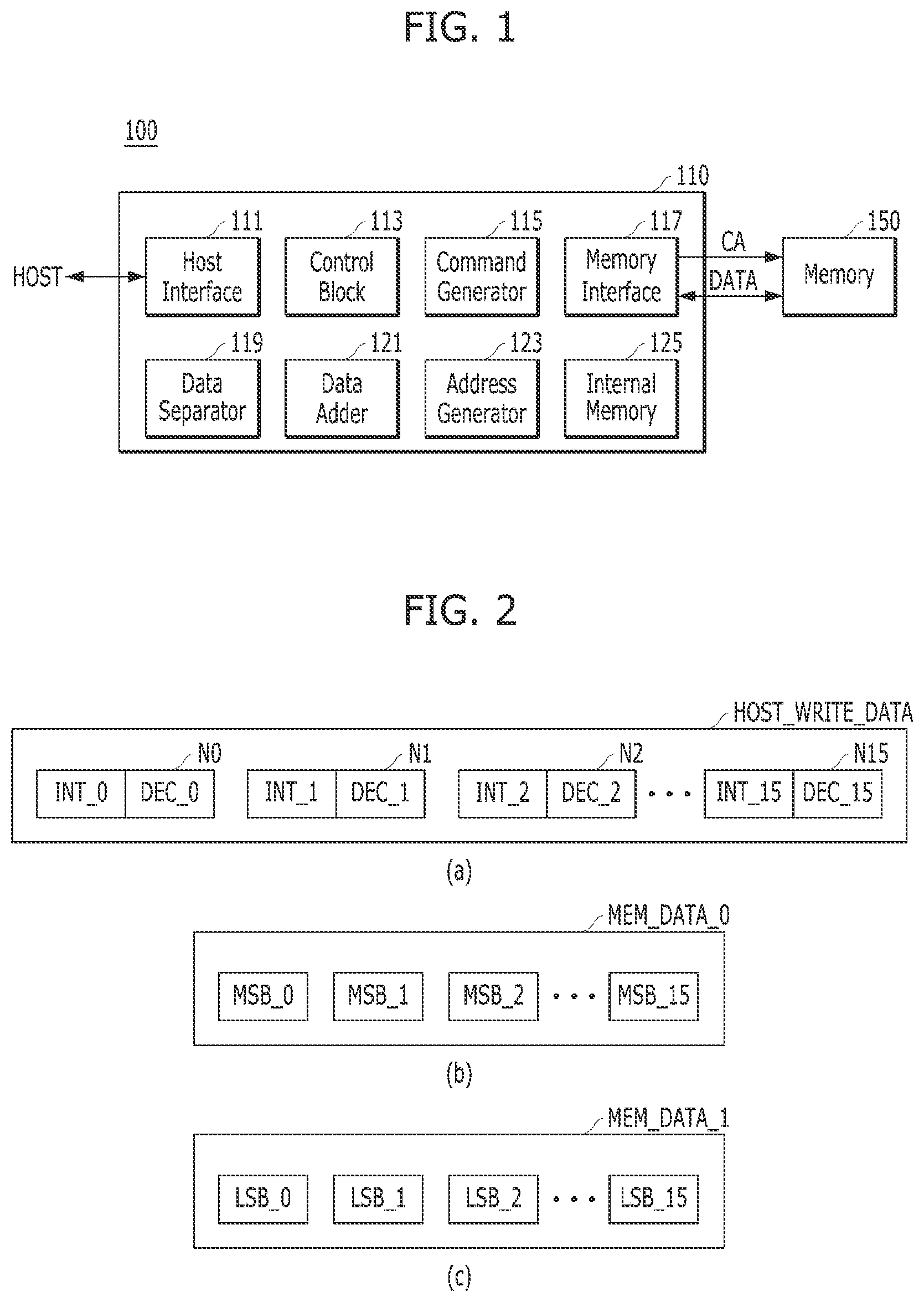 Patent US12314578 — Memory, controller, memory system and operation method of memory system — Figure 1