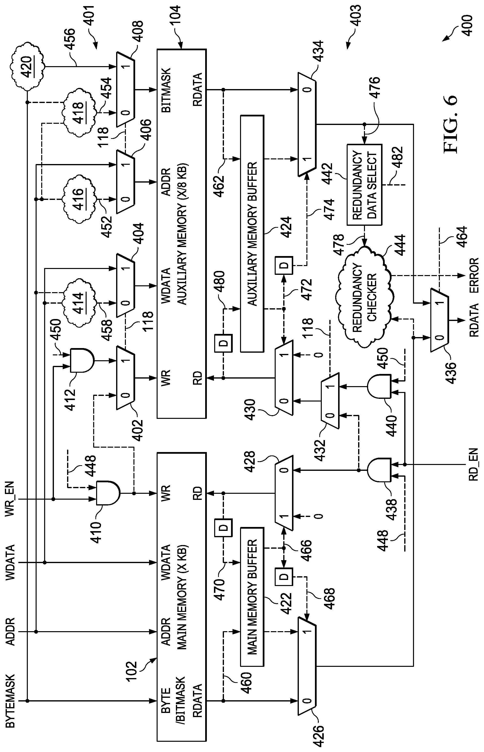 Patent US12314586 Figure 4 – Memory with extension mode