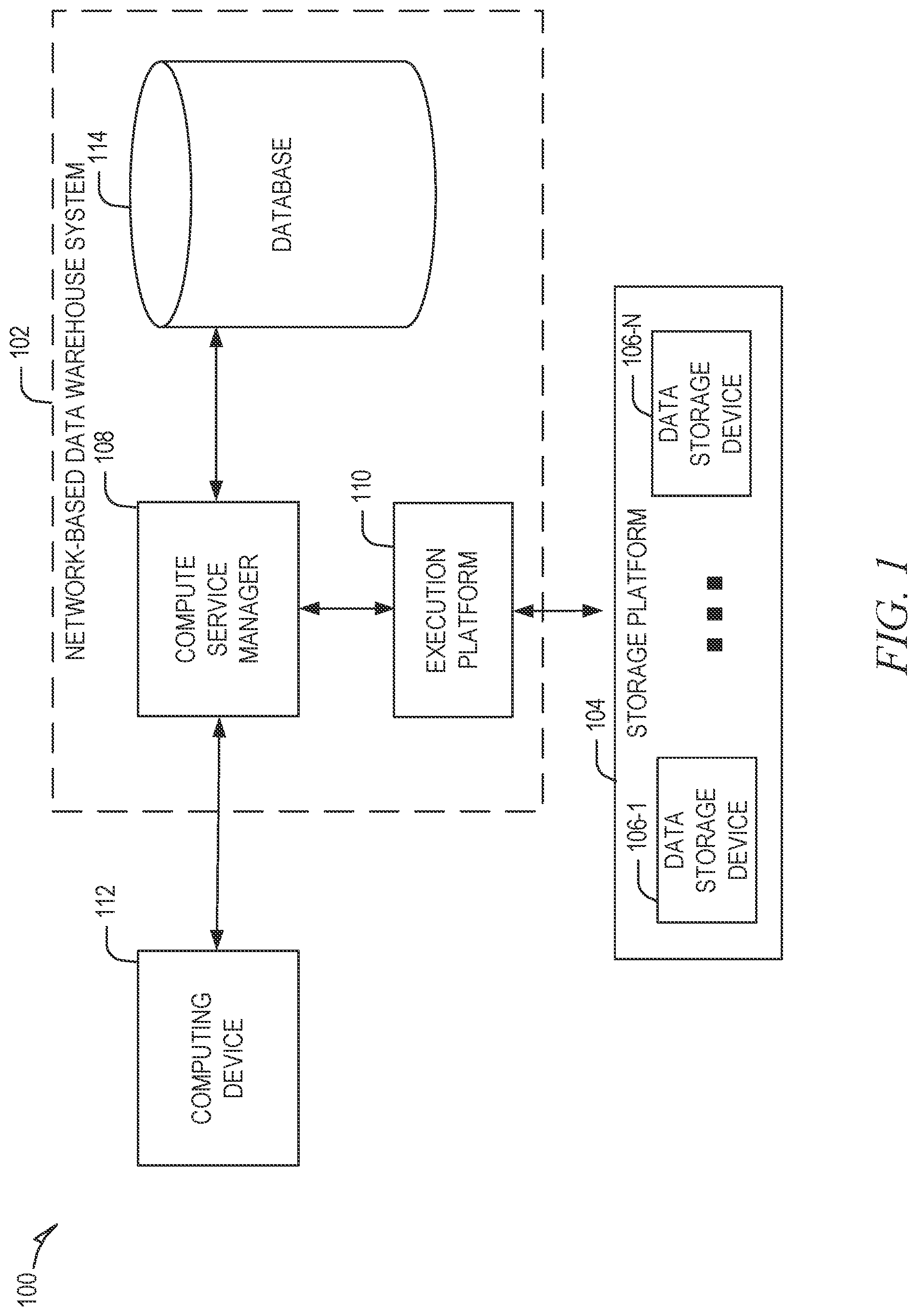 Patent US12314587 — Enabling applications to access cloud data — Figure 1