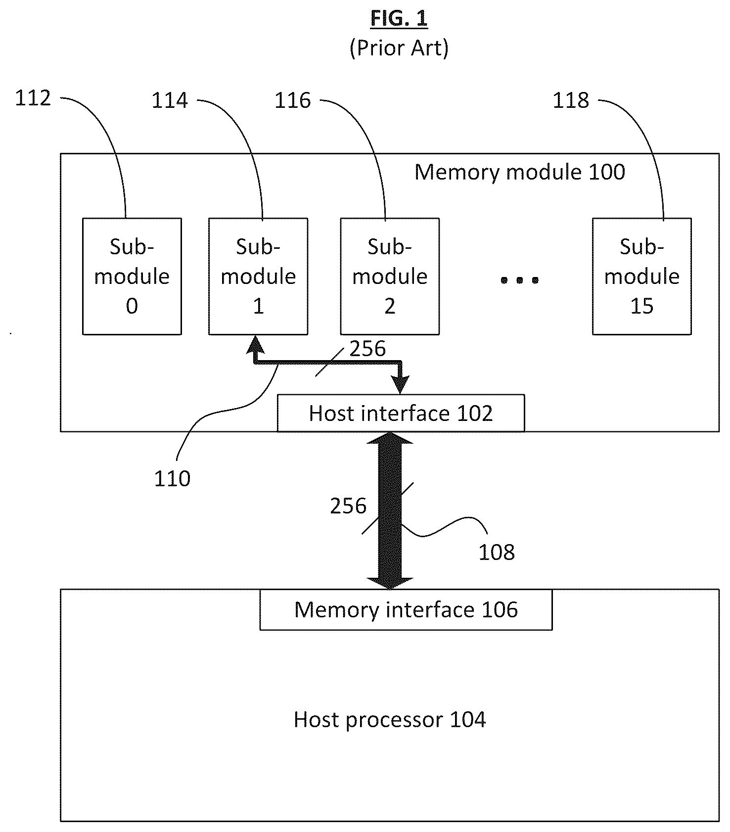 Patent US12314588 — System and method for coalesced multicast data transfers over memory interfaces — Figure 1