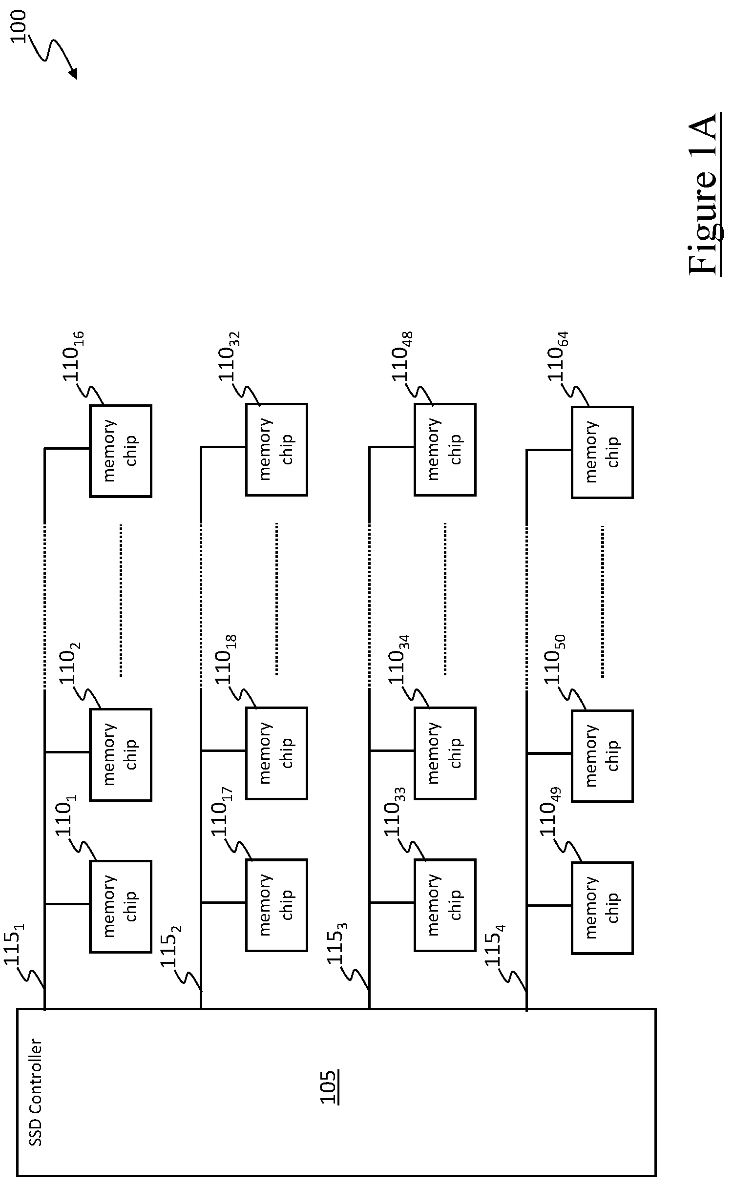 Patent US12314598 — Solid state storage device with look-up tables providing improved reference voltages — Figure 1