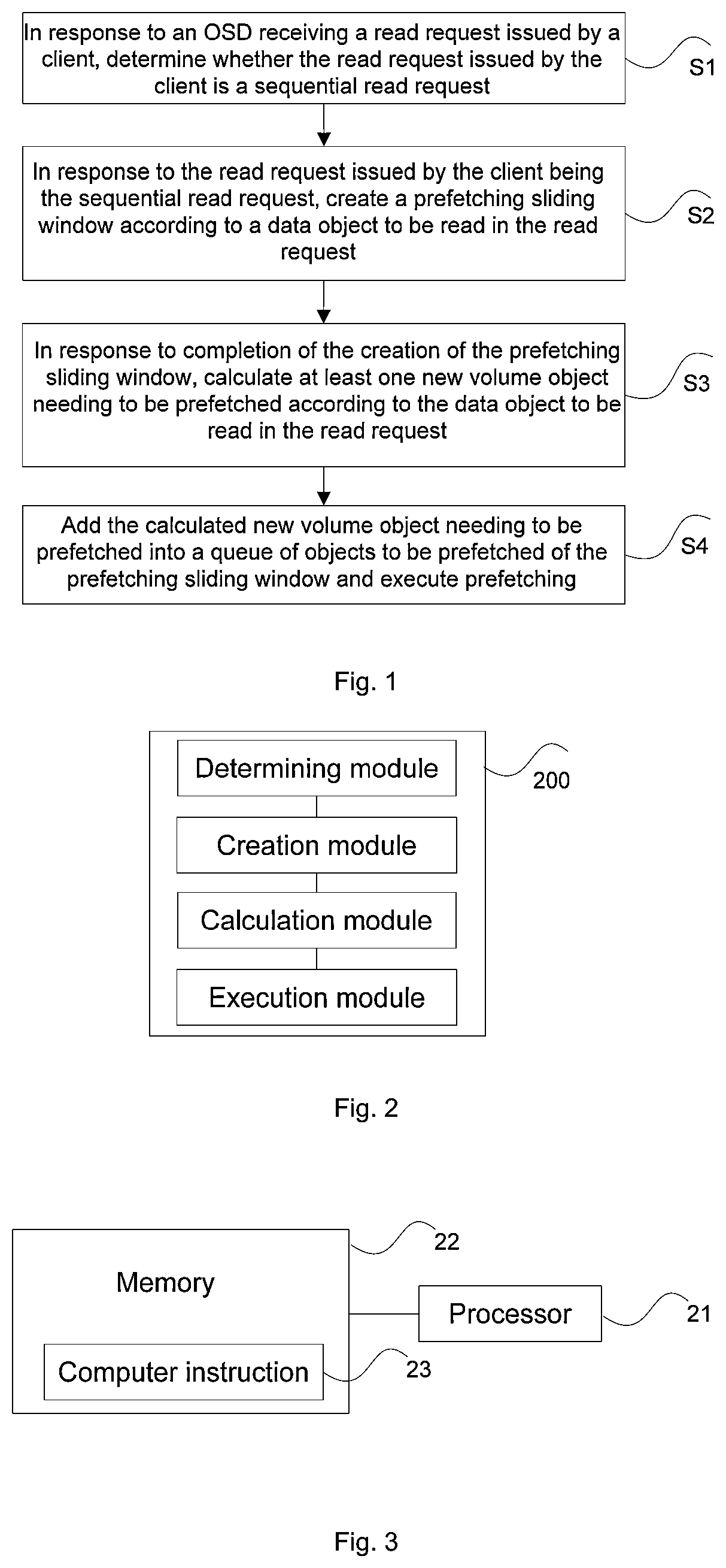 Patent US12314610 — Sequential read prefetching method and apparatus, device, and medium — Figure 1