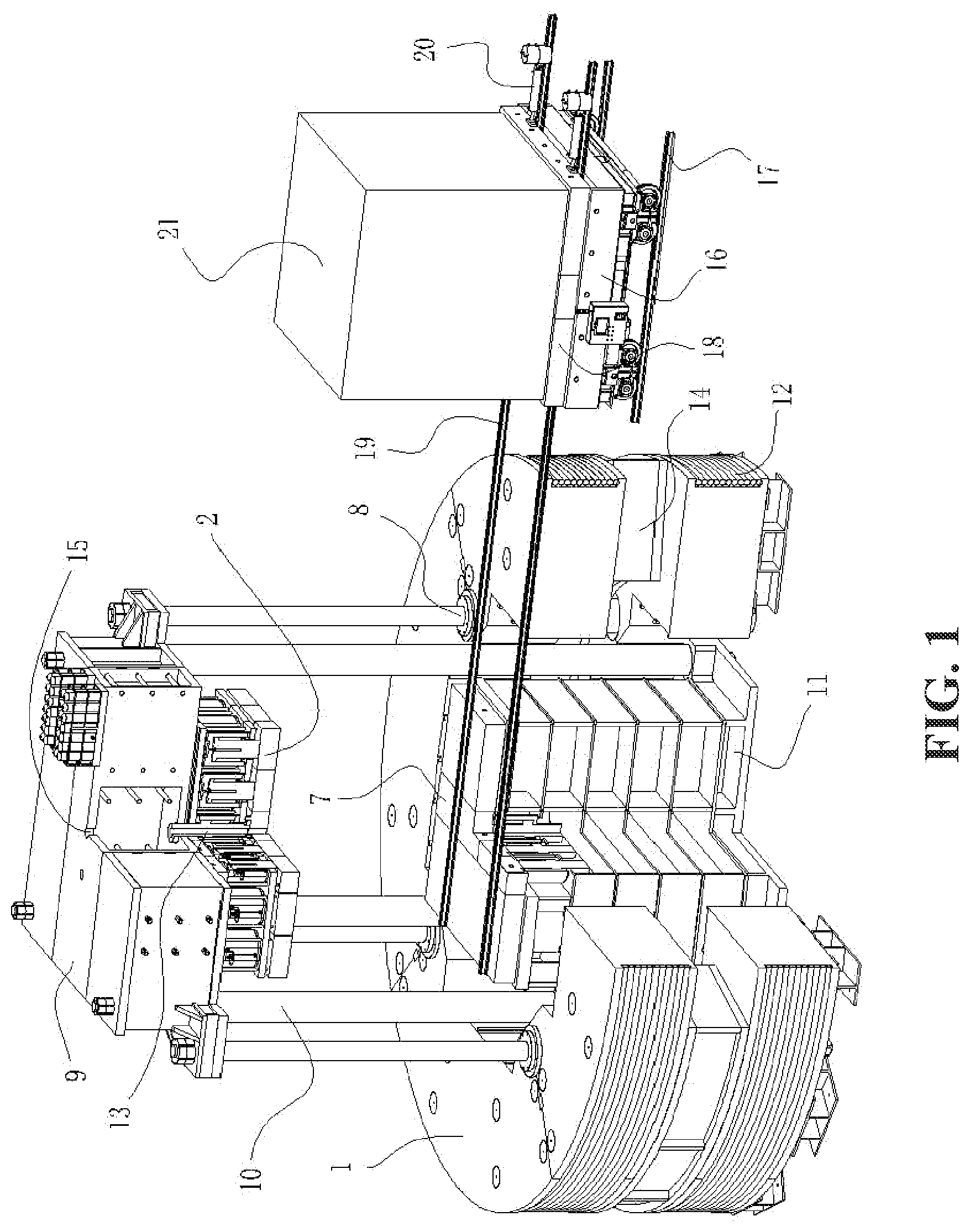 Patent US12314636 Figure 1 – Three-dimensional loading structure of ultra-large physical simulation facility for deep engineering disasters