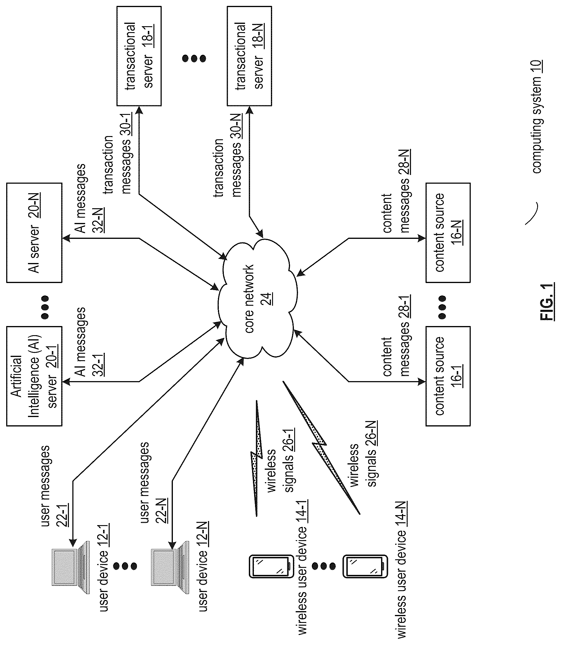 Patent US12314662 Figure 1 – Interpreting meaning of content