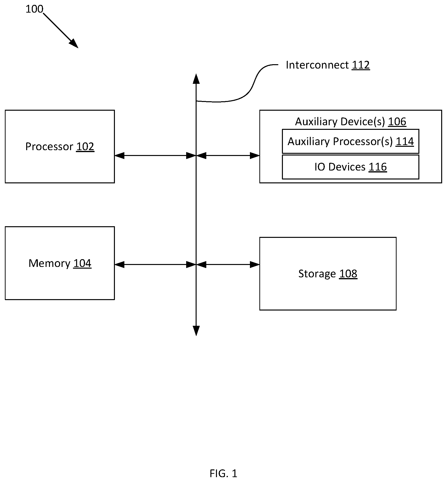 Patent US12314732 Figure 1 – Continuity of service for virtualized device after resumption from hibernation