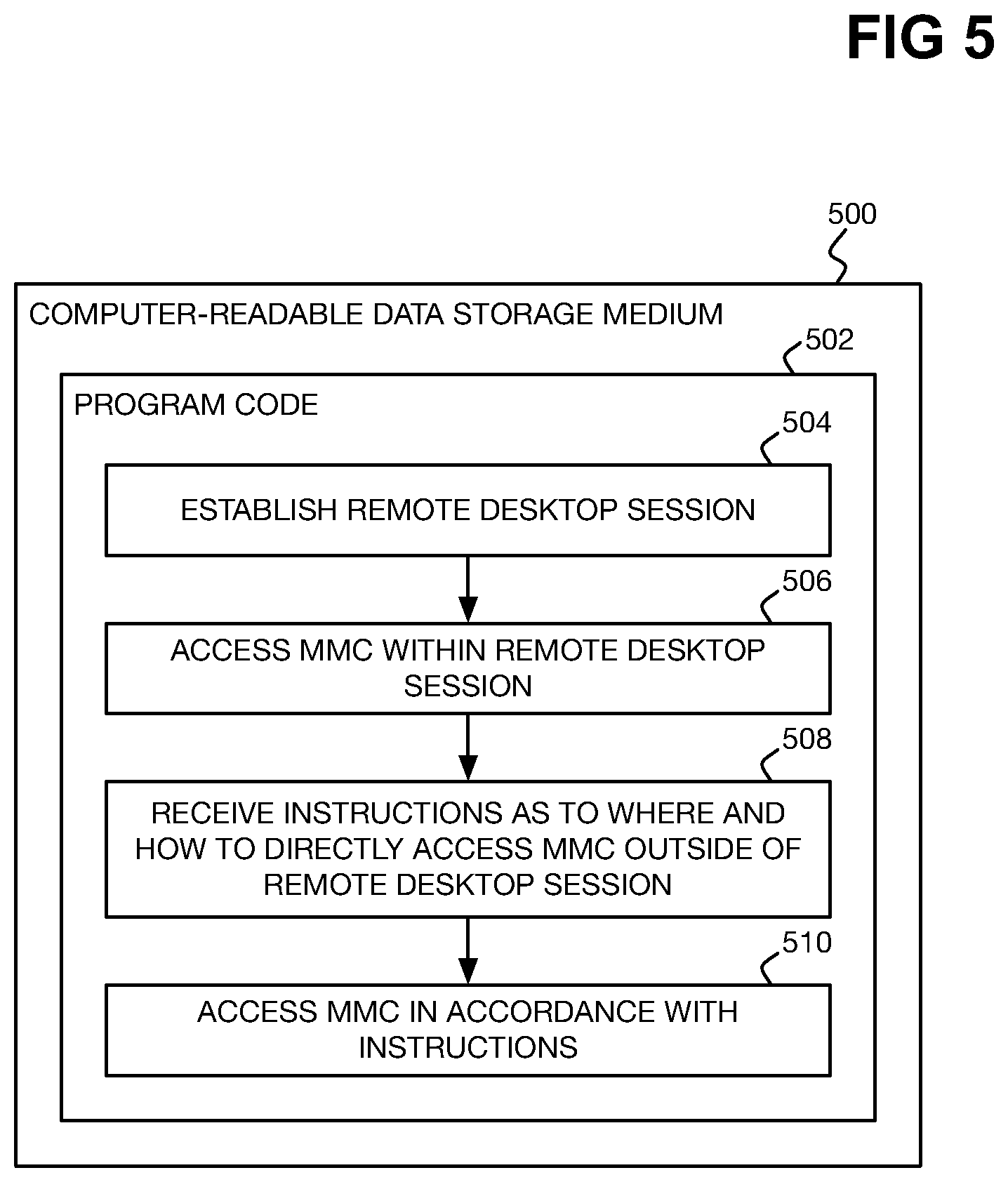 Patent US12314742 Figure 8 – Multimedia content access within remove desktop session