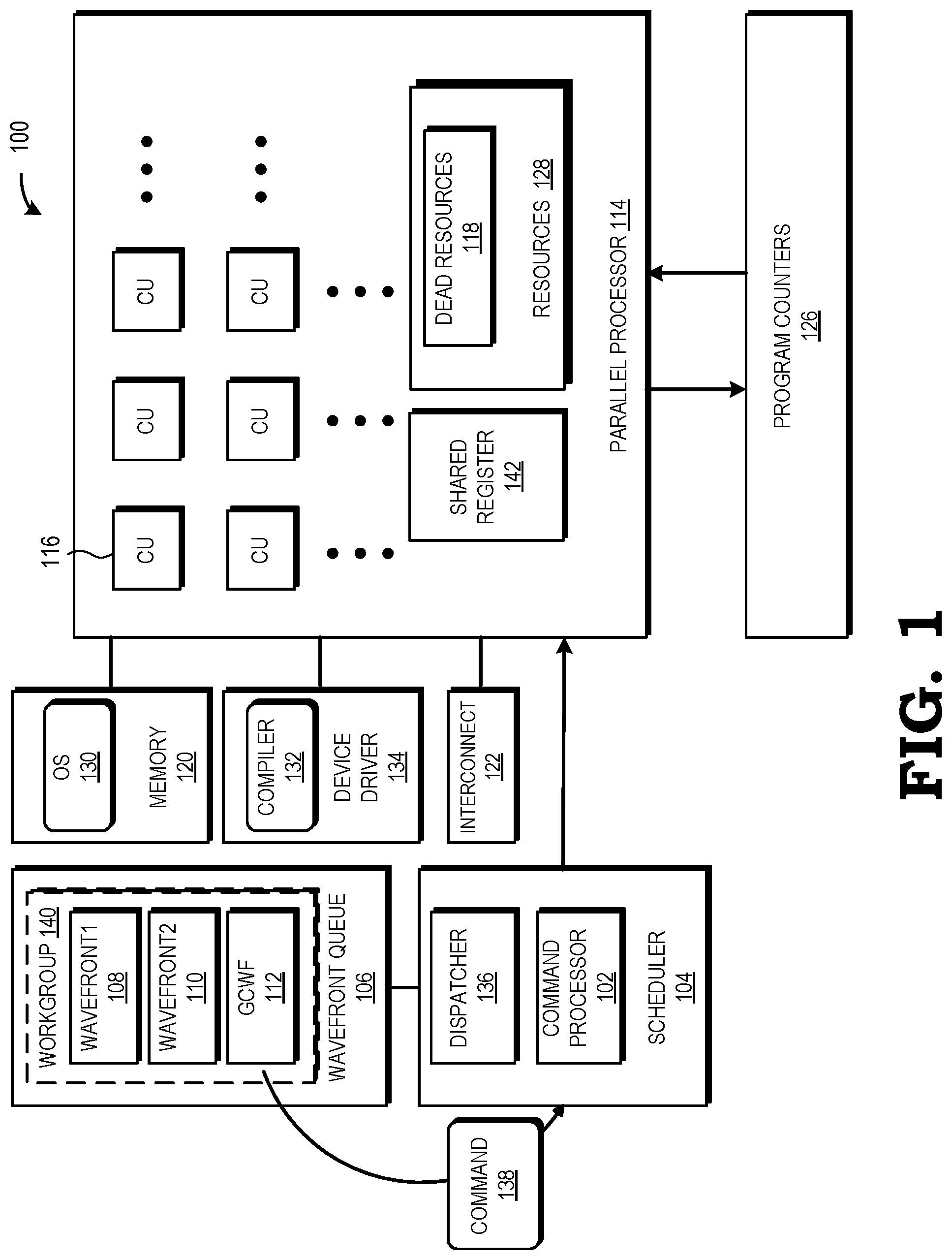 Patent US12314760 — Garbage collecting wavefront — Figure 1