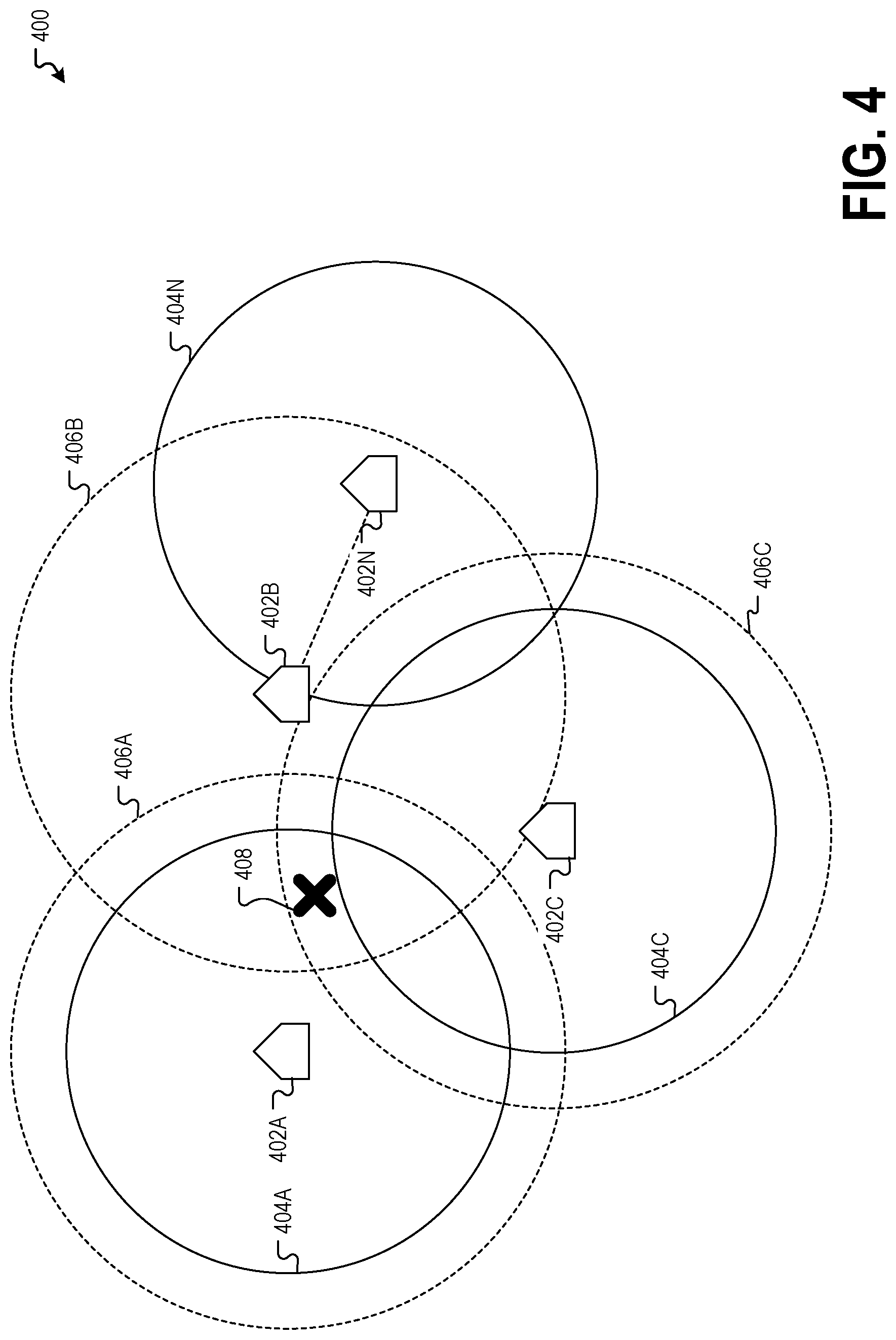Patent US12314891 Figure 4 – Aerial vehicle delivery of items