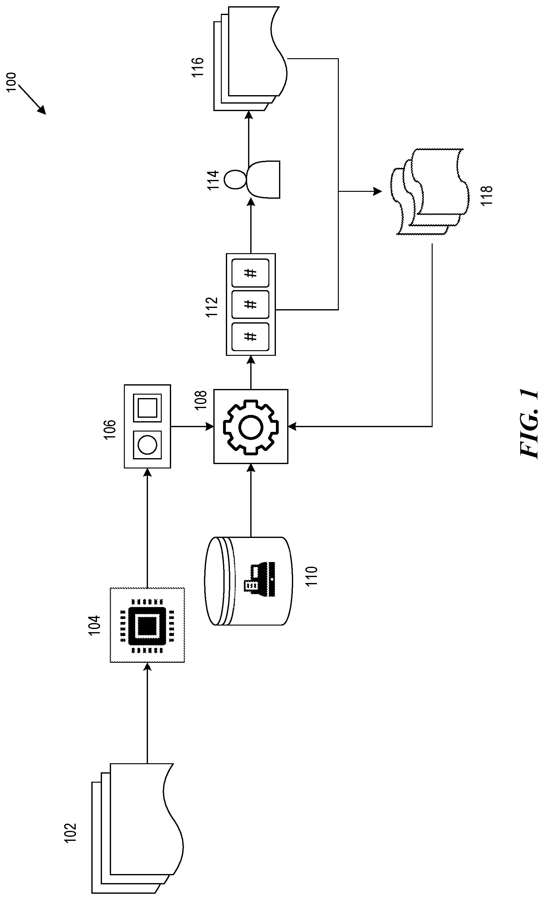 Patent US12314956 — Dynamic machine learning models for detecting fraud — Figure 1