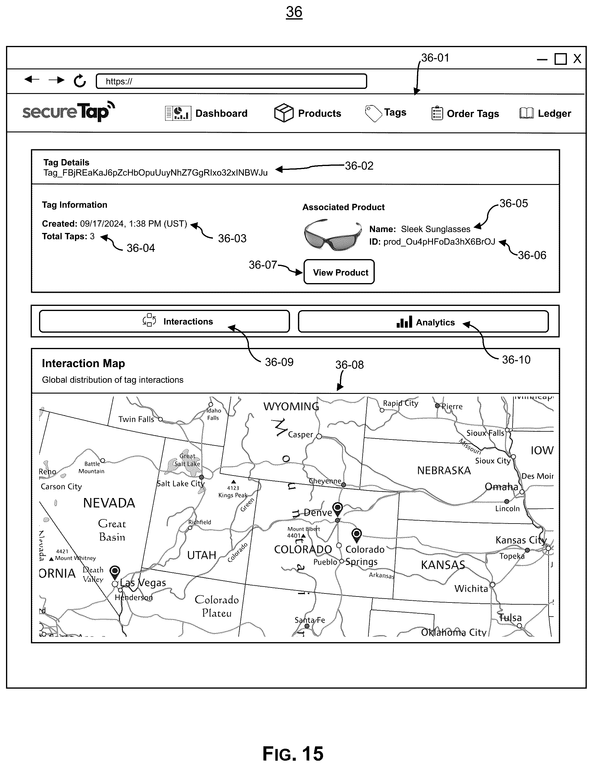 Patent US12314963 Figure 17 – System, method and process for product authentication and verification