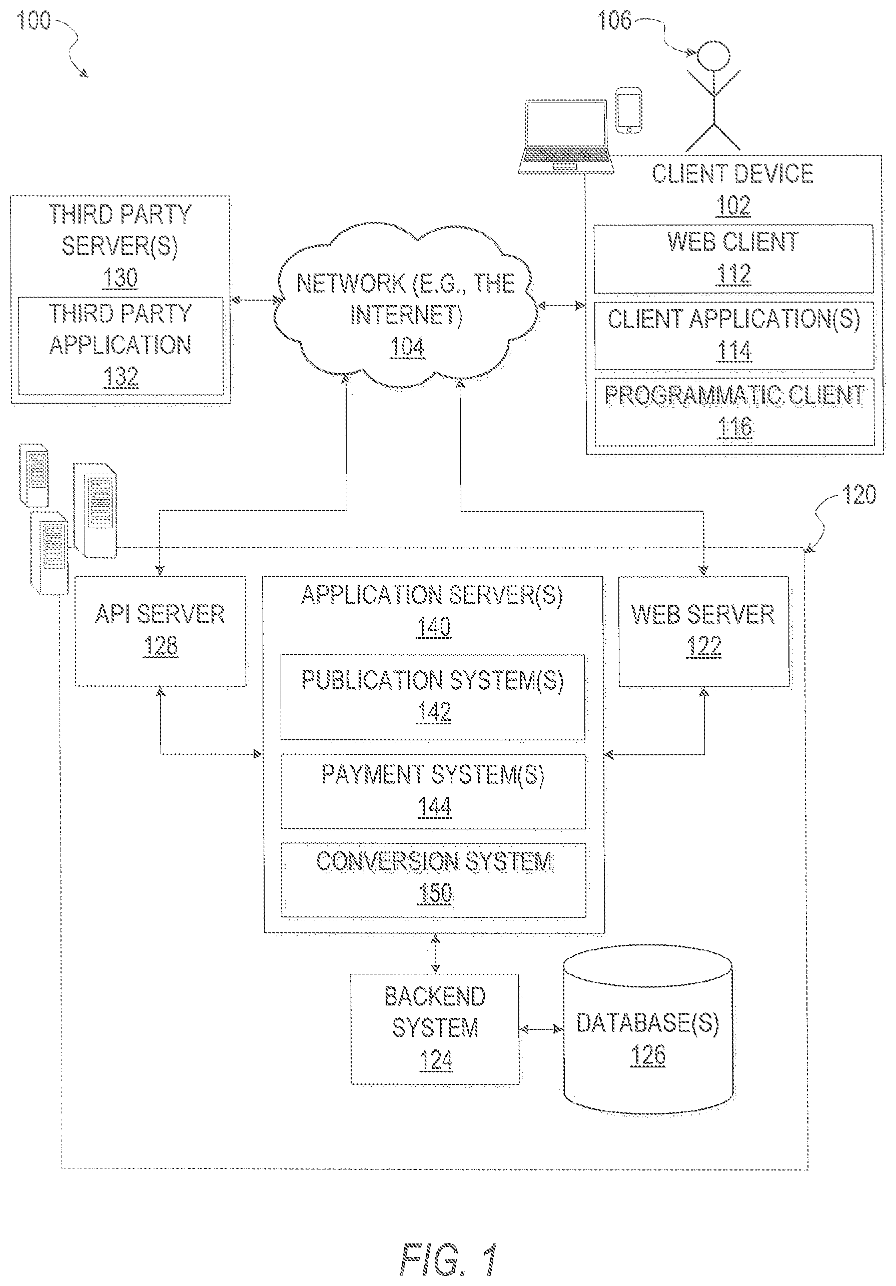 Patent US12314994 — Structured item organizing mechanism in e-commerce — Figure 1