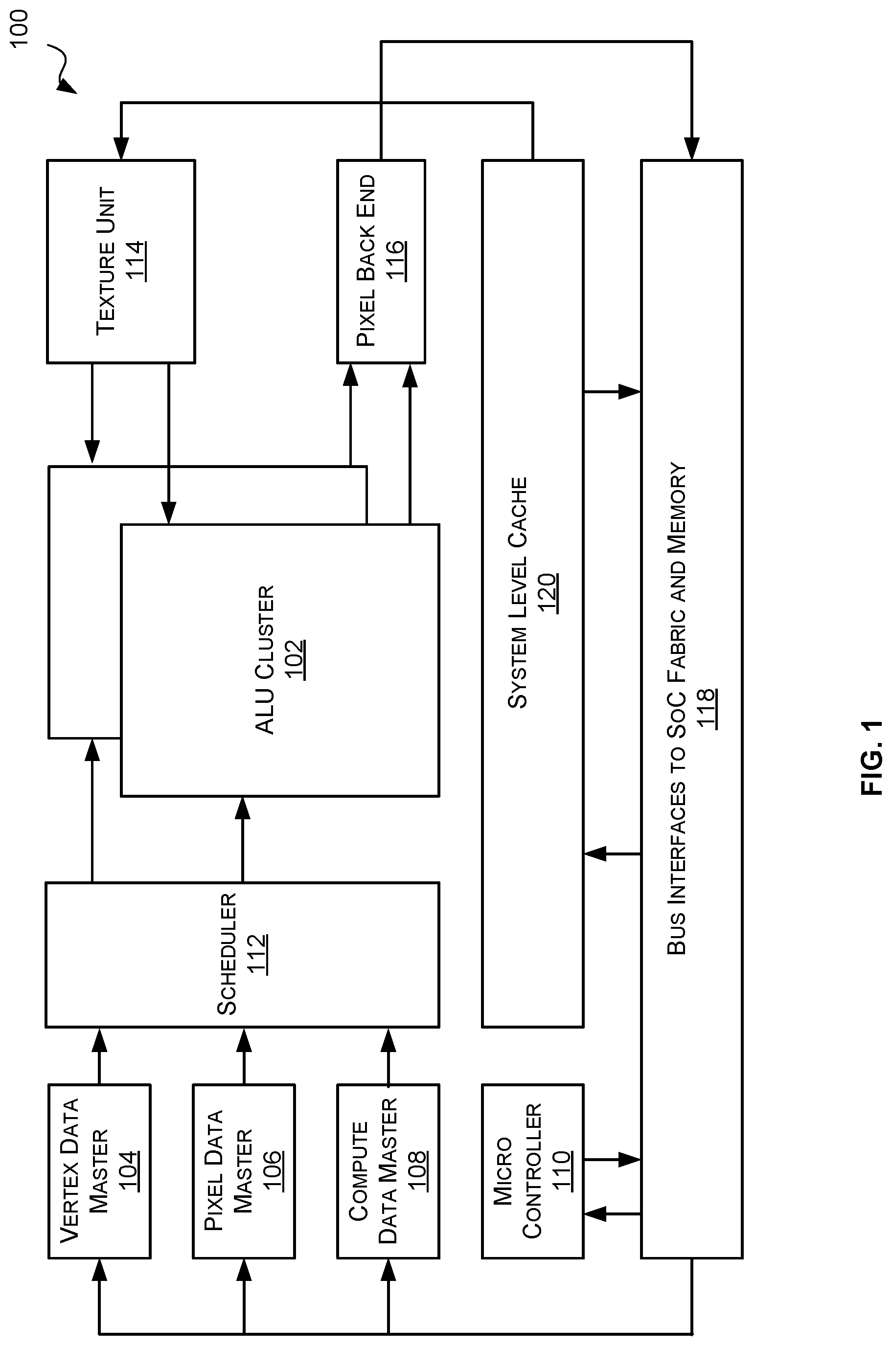 Patent US12315035 — Input/output filter unit for graphics processing unit — Figure 1