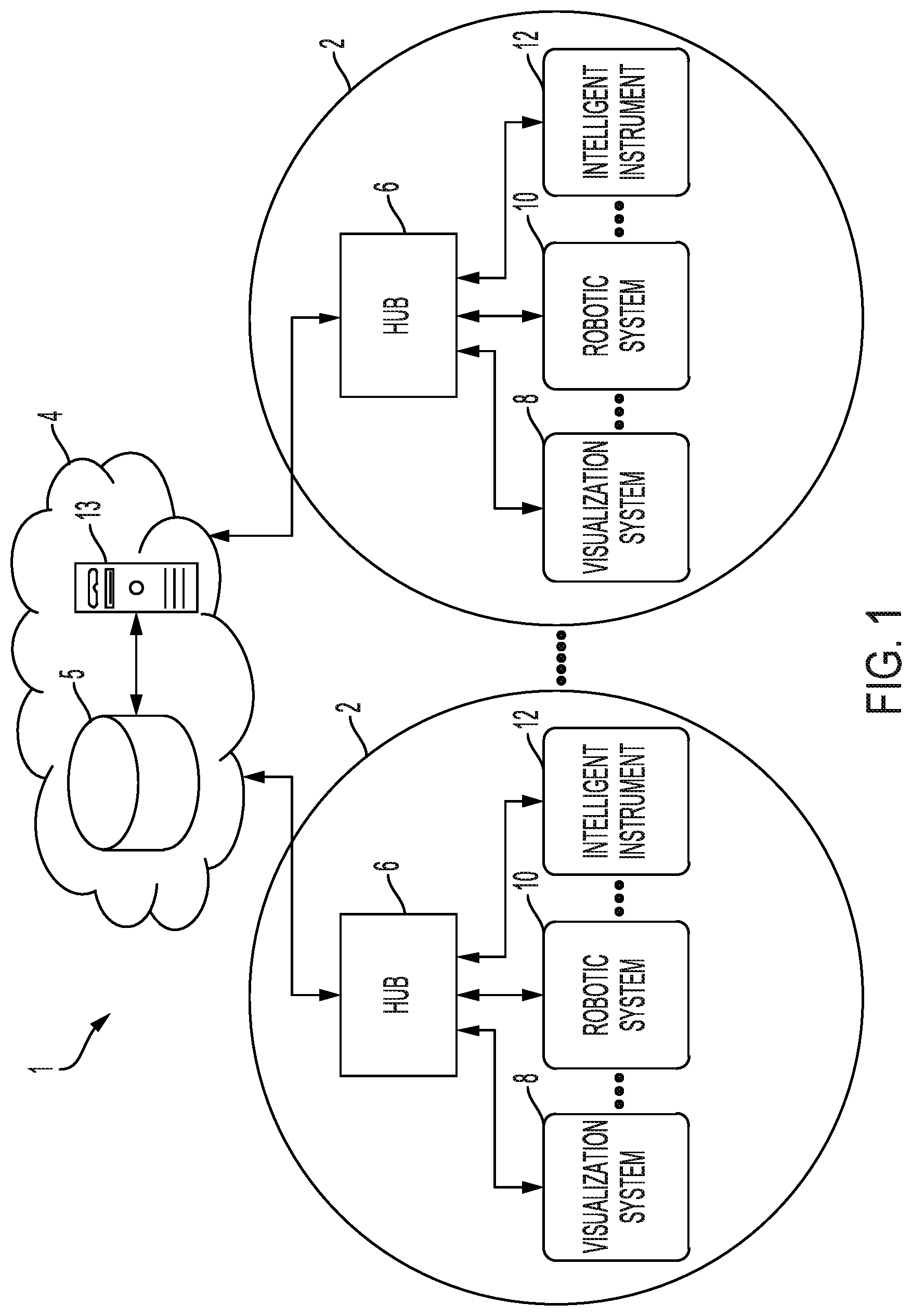 Patent US12315036 — Mixed reality feedback systems that cooperate to increase efficient perception of complex data feeds — Figure 1