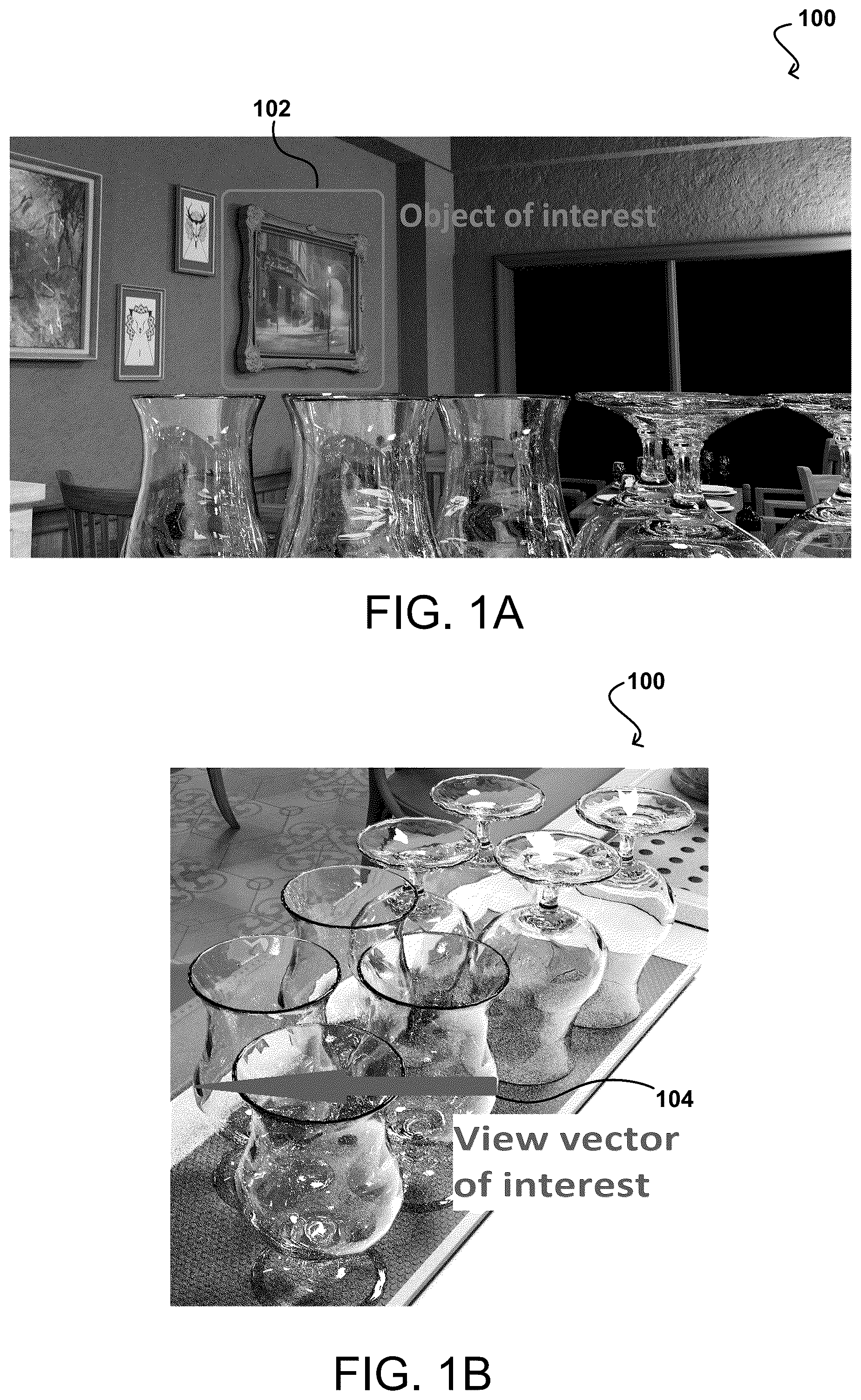 Patent US12315064 — Motion vector optimization for multiple refractive and reflective interfaces — Figure 1