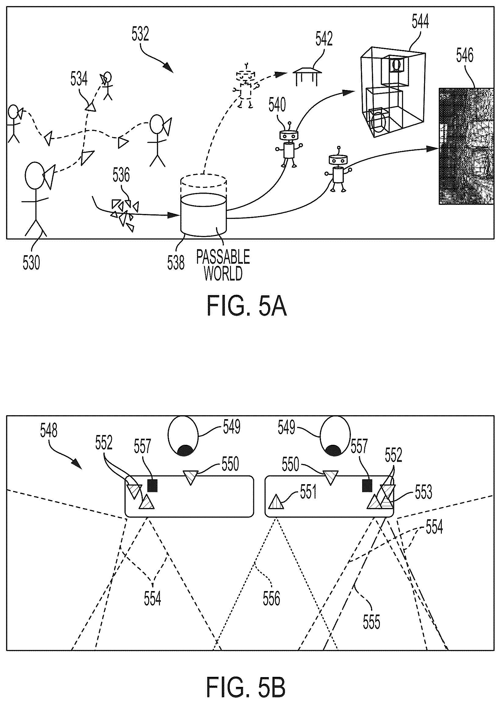 Patent US12315097 Figure 5 – Cross reality system with fast localization