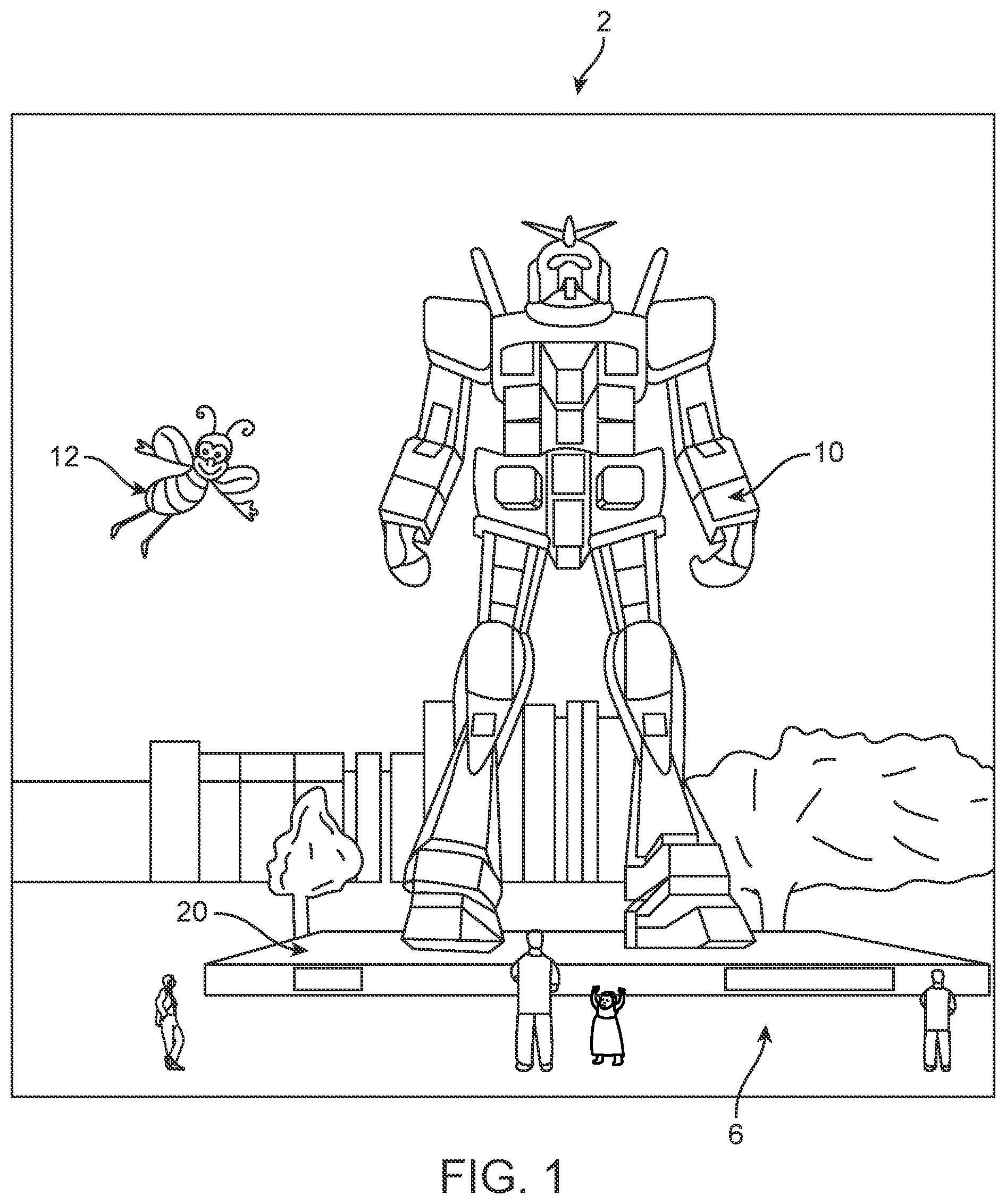 Patent US12315118 — Virtual, augmented, and mixed reality systems and methods — Figure 1