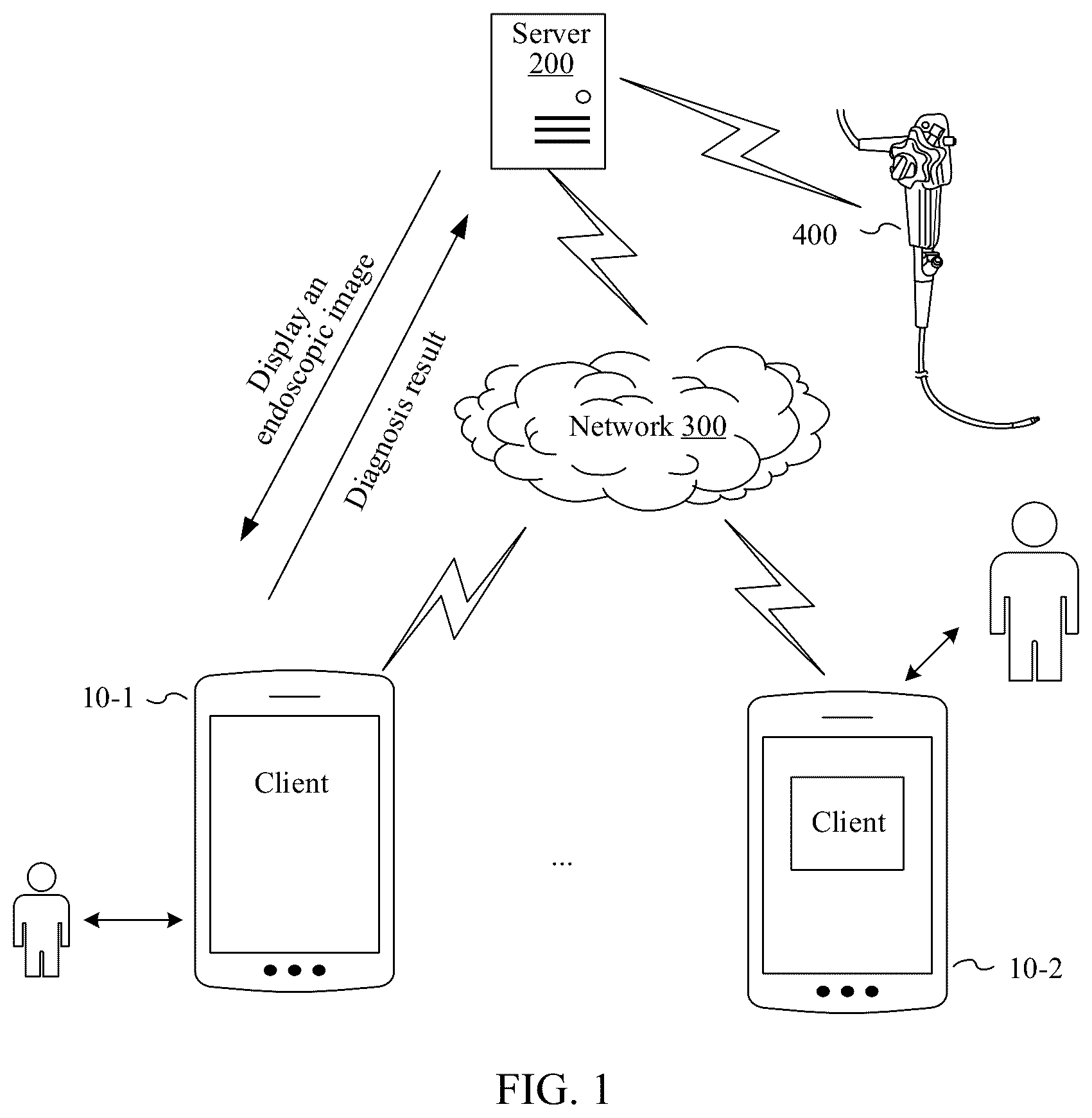 Patent US12315144 Figure 1 – Endoscopic image processing method and apparatus, electronic device, and storage medium