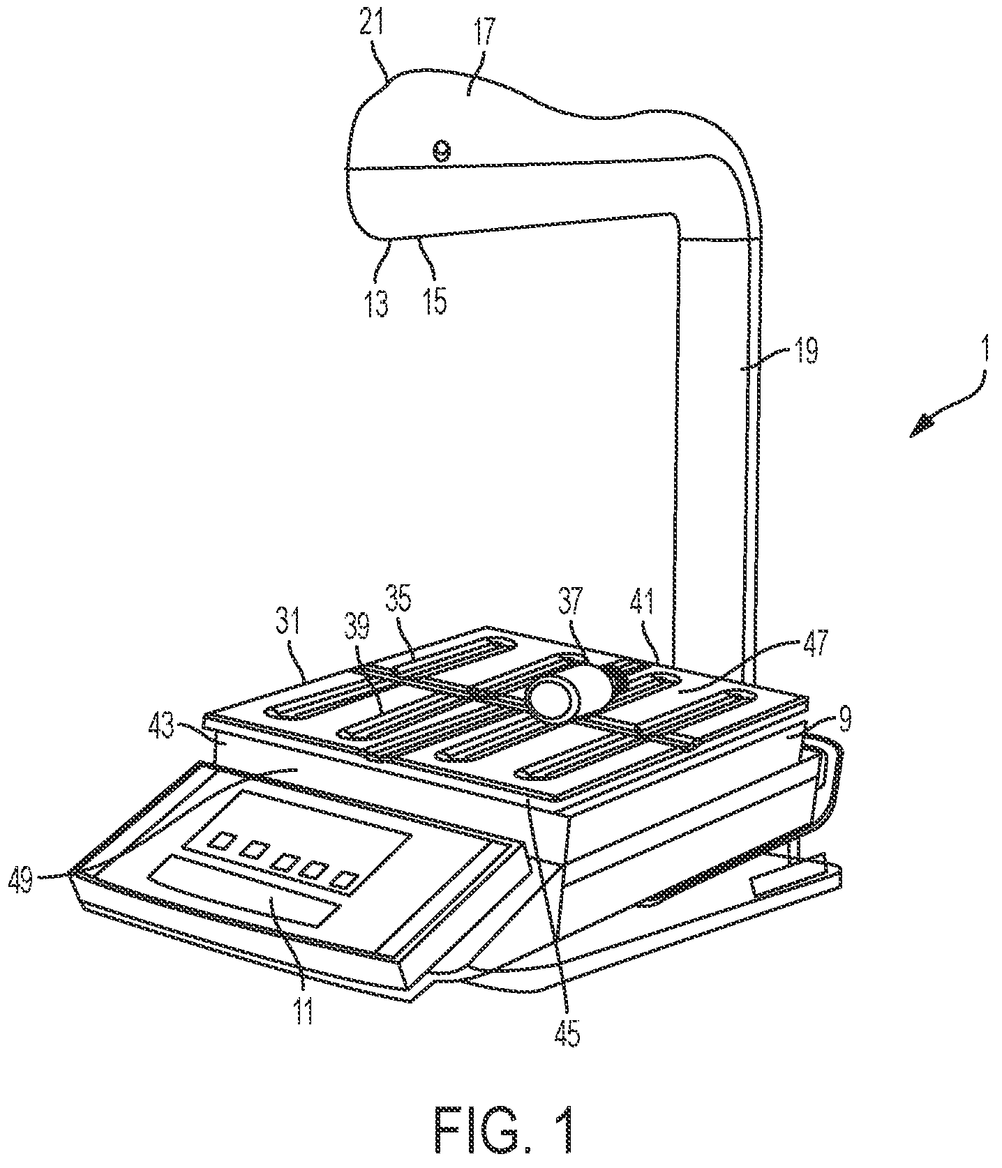 Patent US12315156 — Enhanced platen for pharmaceutical compounding — Figure 1