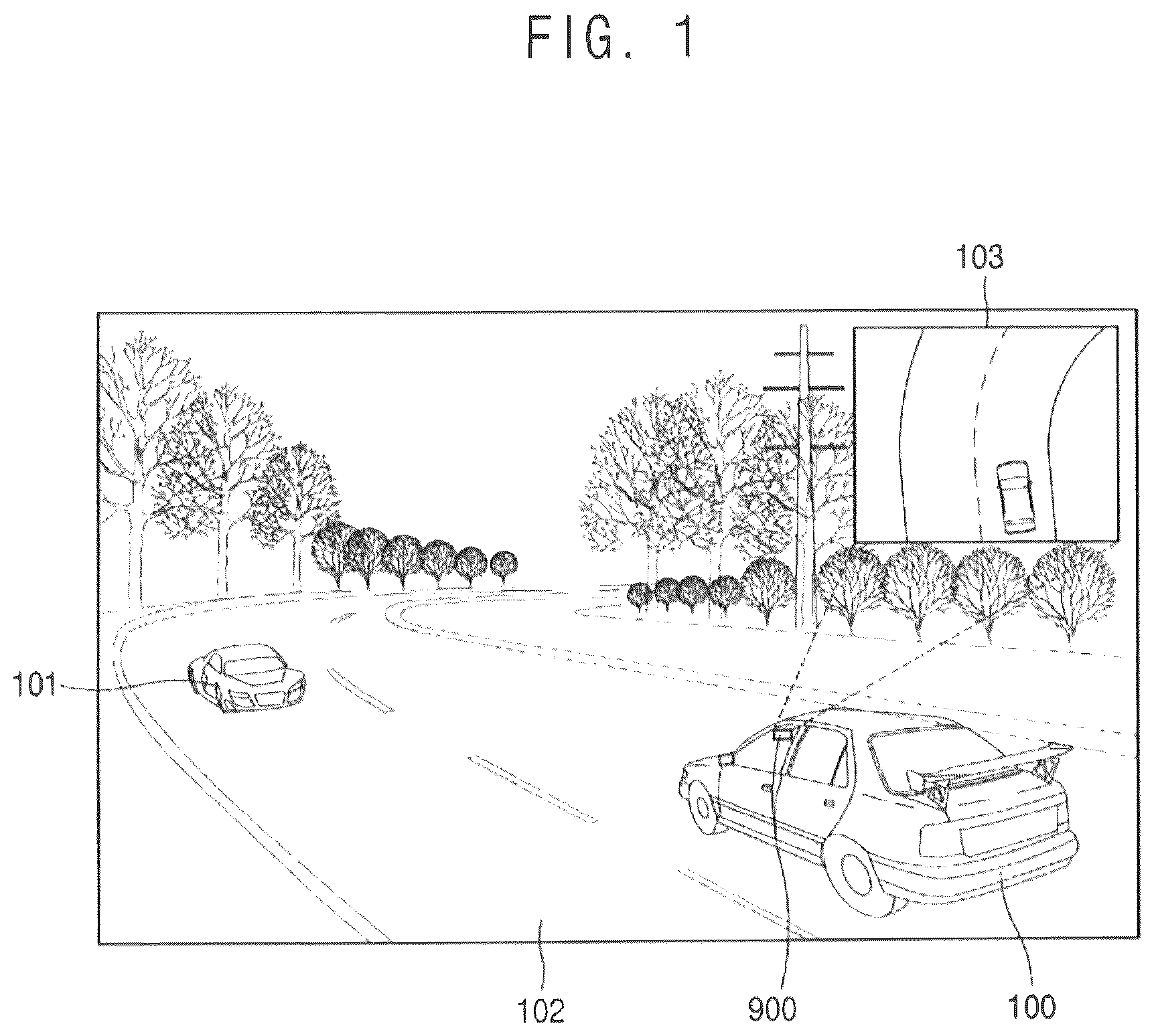Patent US12315181 — Advanced driver assist system, method of calibrating the same, and method of detecting object in the same — Figure 1
