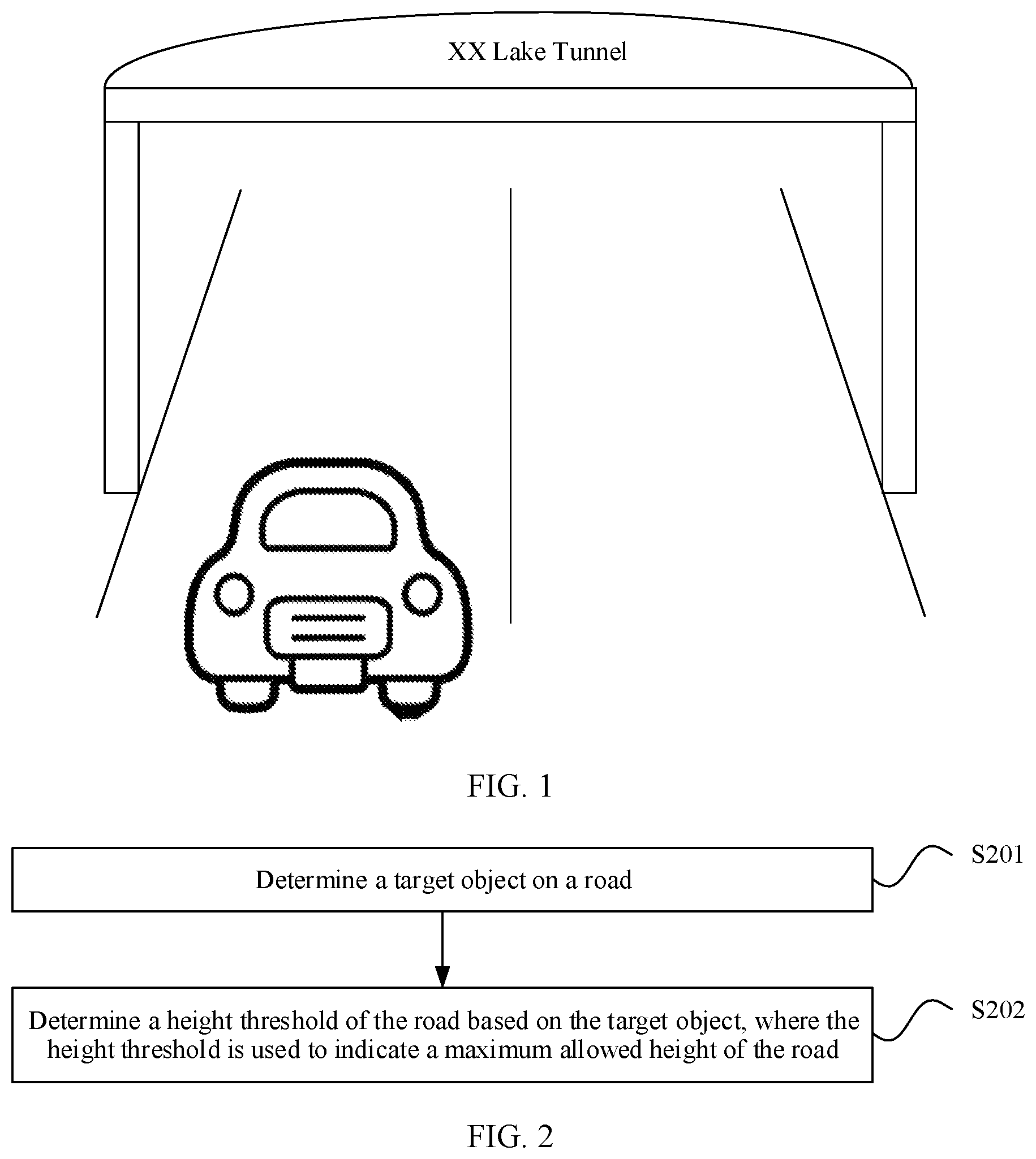 Patent US12315184 — Height determining method and apparatus — Figure 1