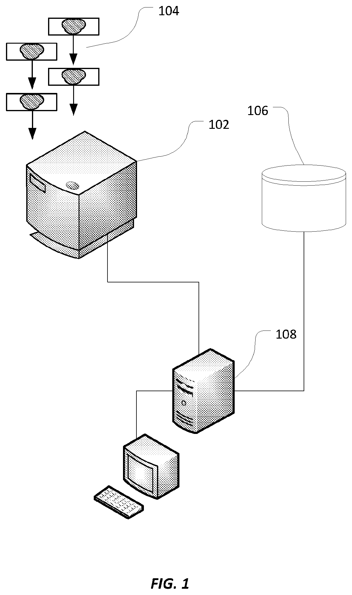 Patent US12315201 — Automated method of identifying a structure — Figure 1