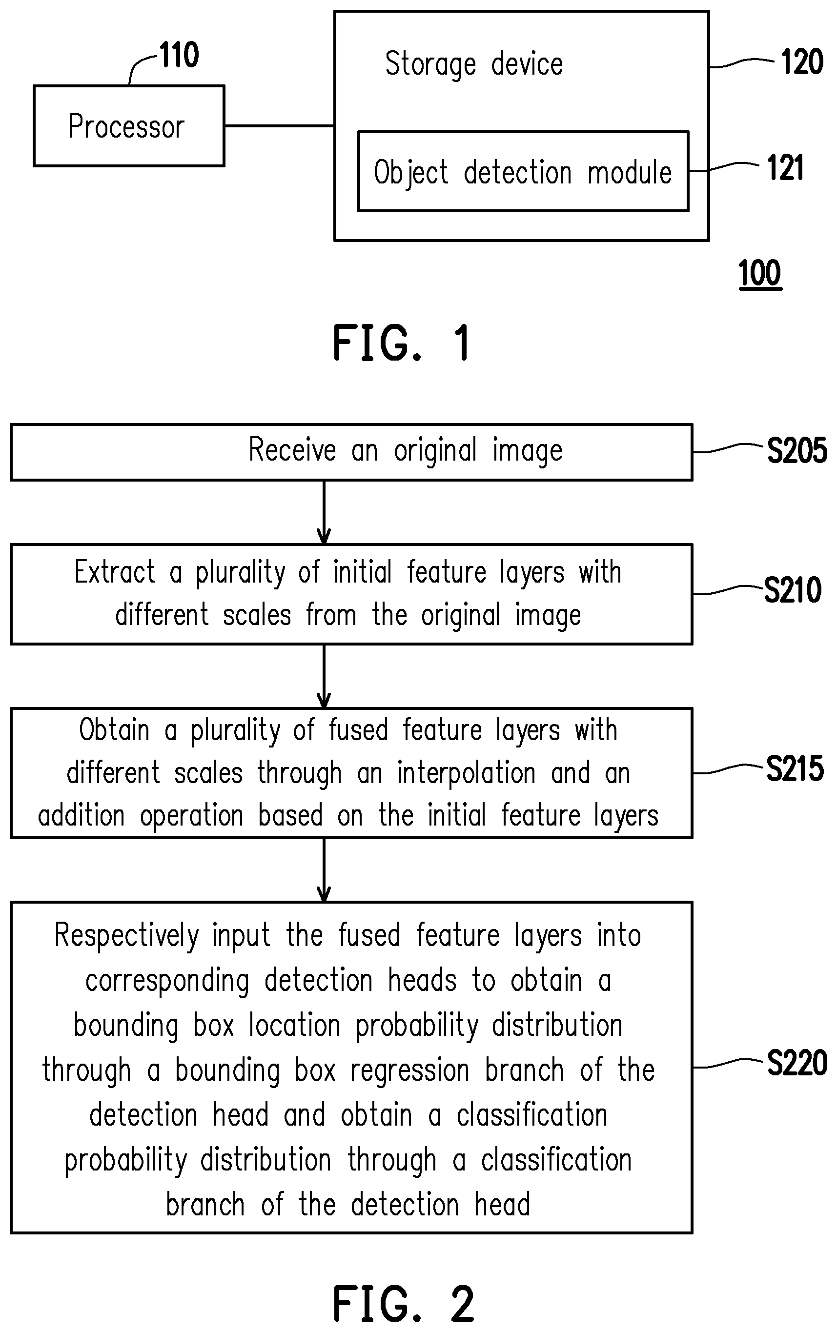 Patent US12315224 — Object detection method and electronic apparatus — Figure 1