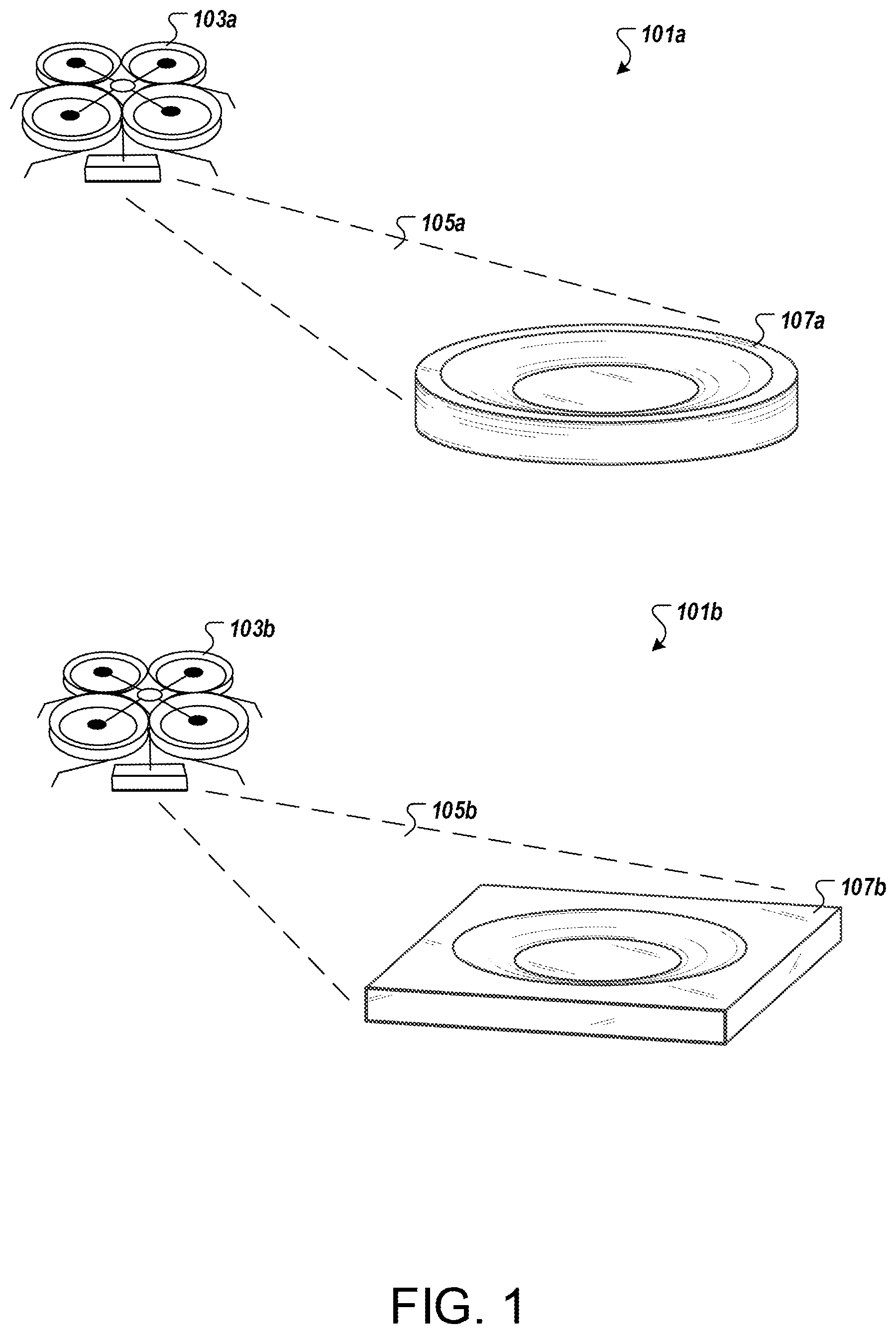 Patent US12315259 — Security camera drone base station detection — Figure 1