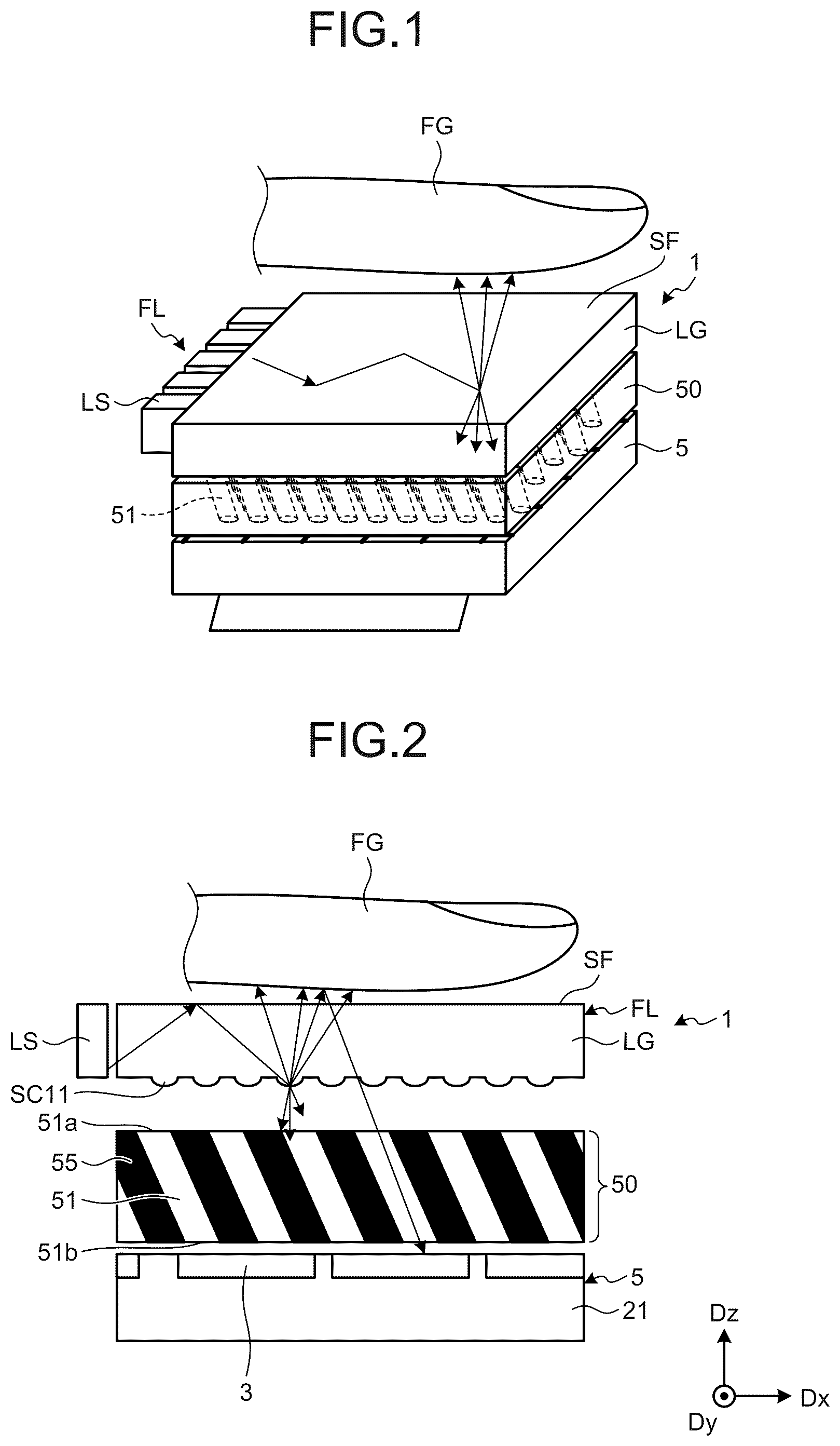 Patent US12315286 — Detection device — Figure 1