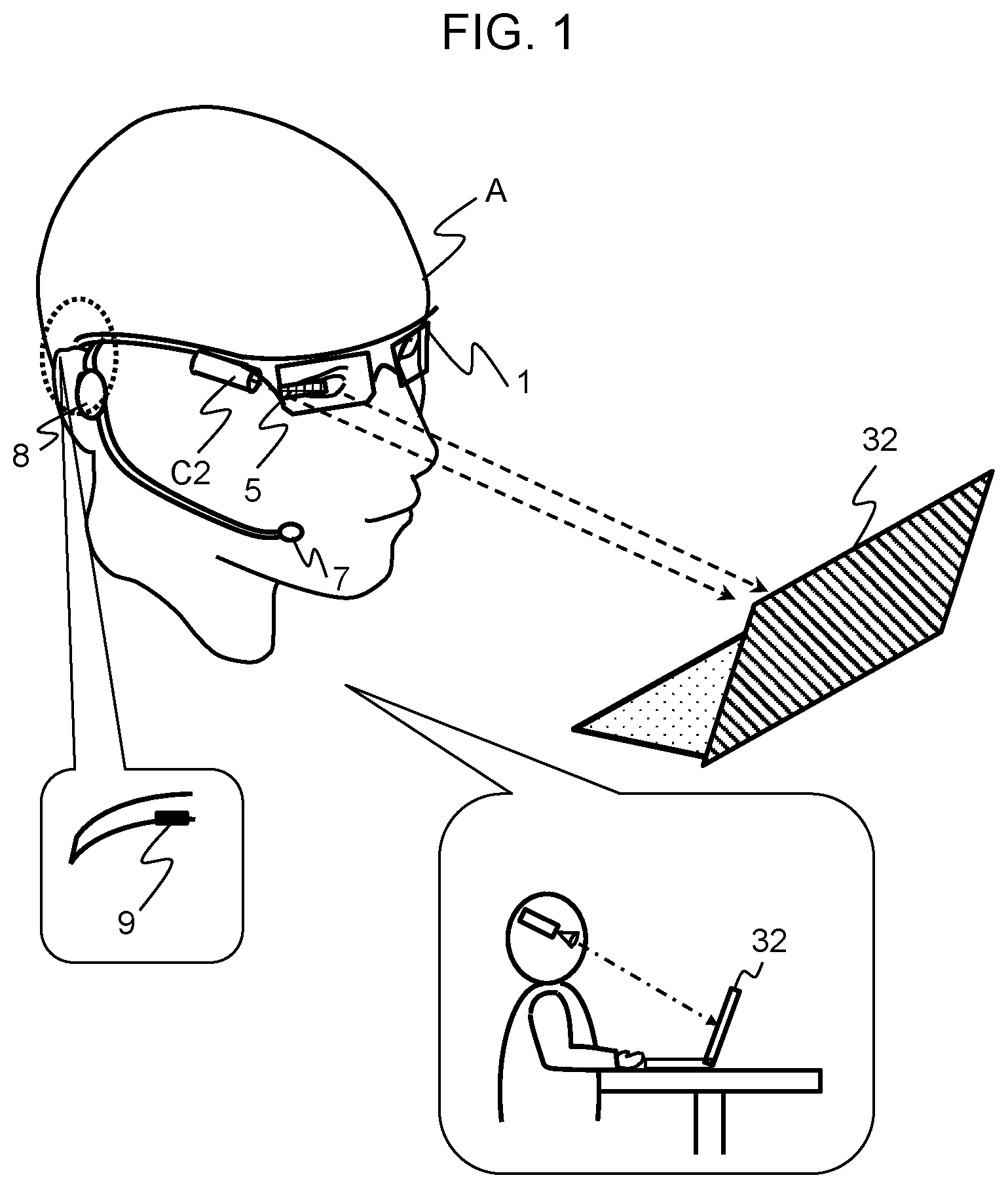 Patent US12315297 — Personal information display device and processing method therefor — Figure 1