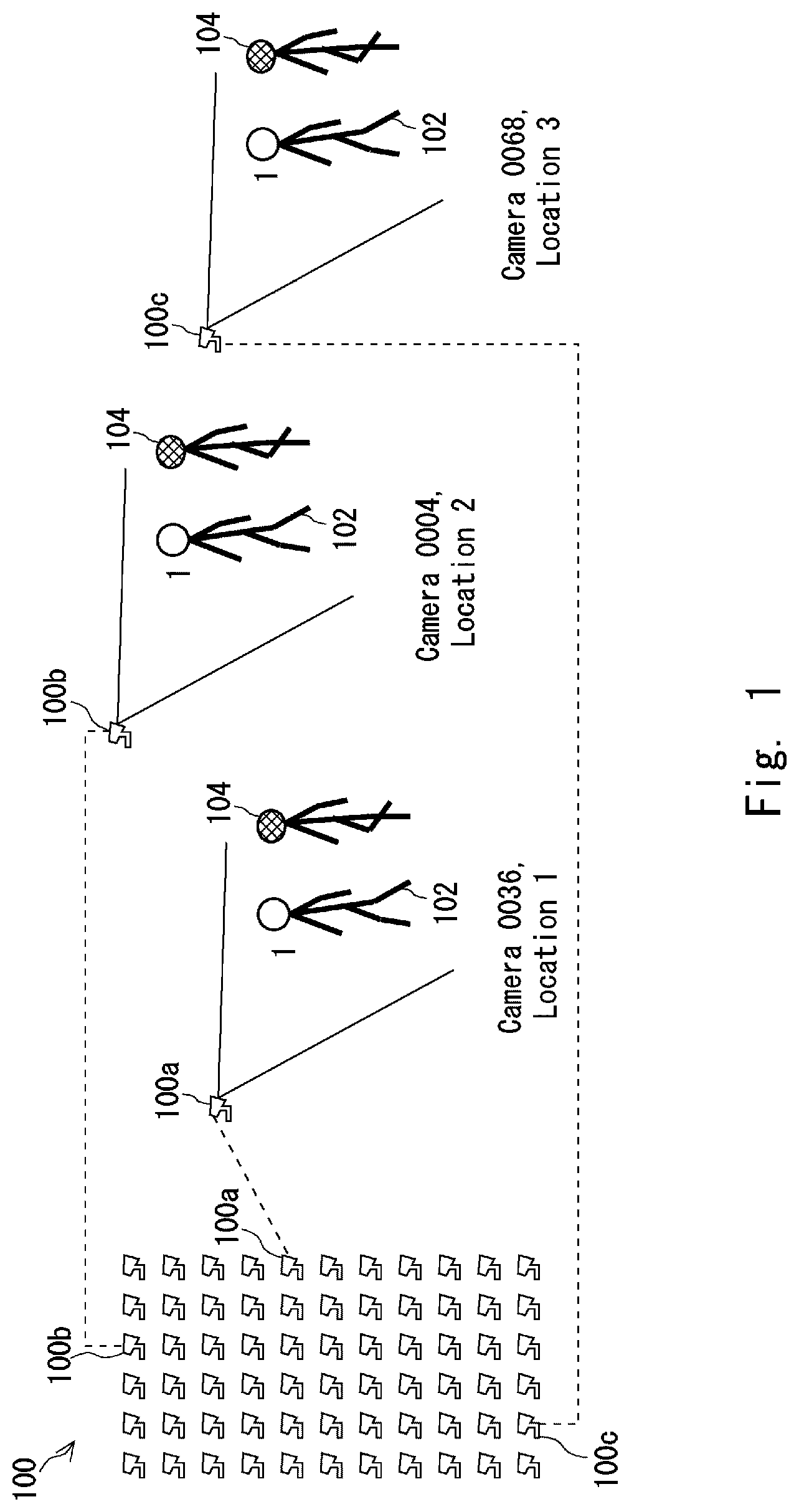 Patent US12315303 — Method and server apparatus for adaptively updating a target subject identification stored in a database — Figure 1