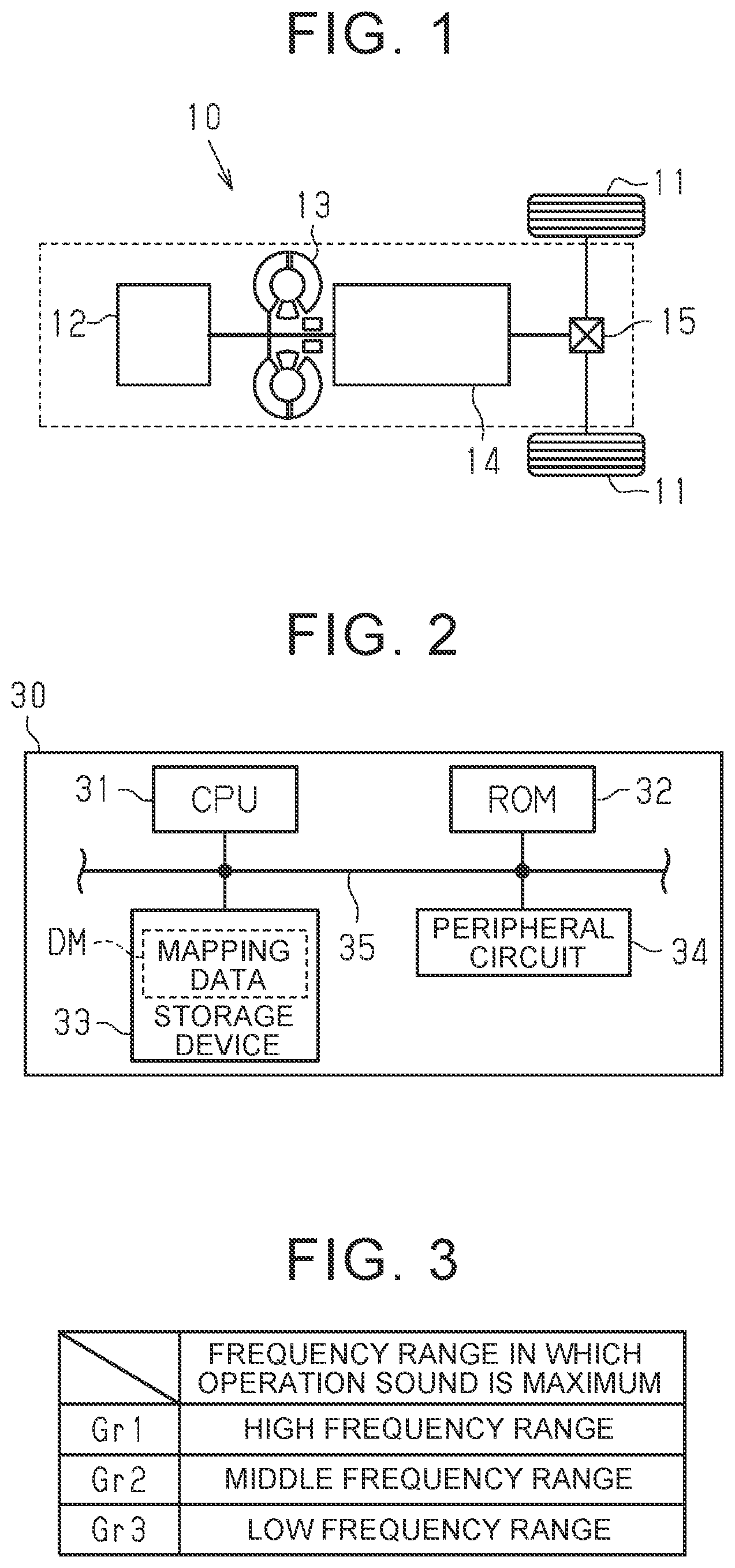 Patent US12315314 — Vehicle component selection method — Figure 1