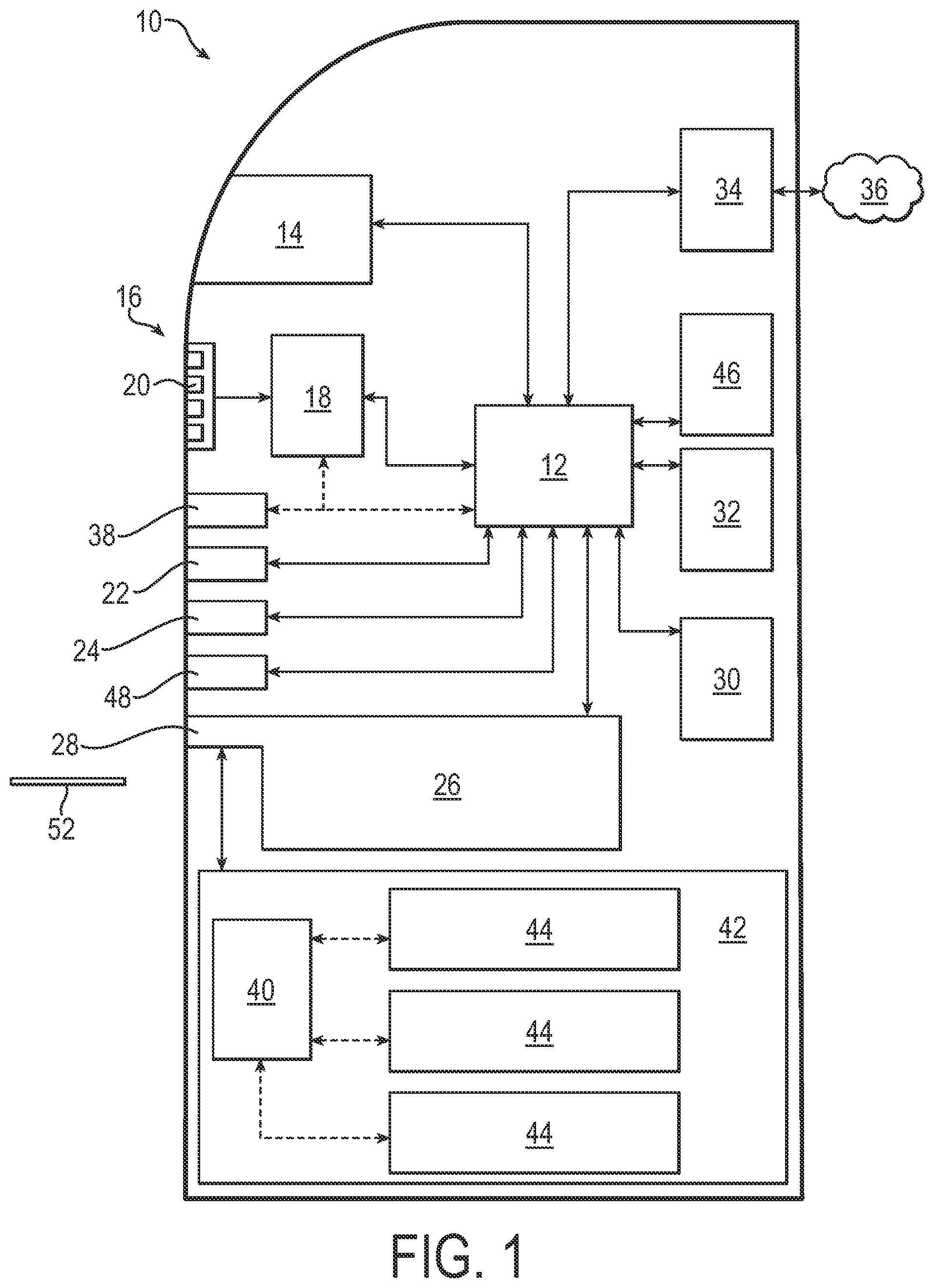 Patent US12315323 — Document-collecting apparatus of automated transaction machine and method — Figure 1