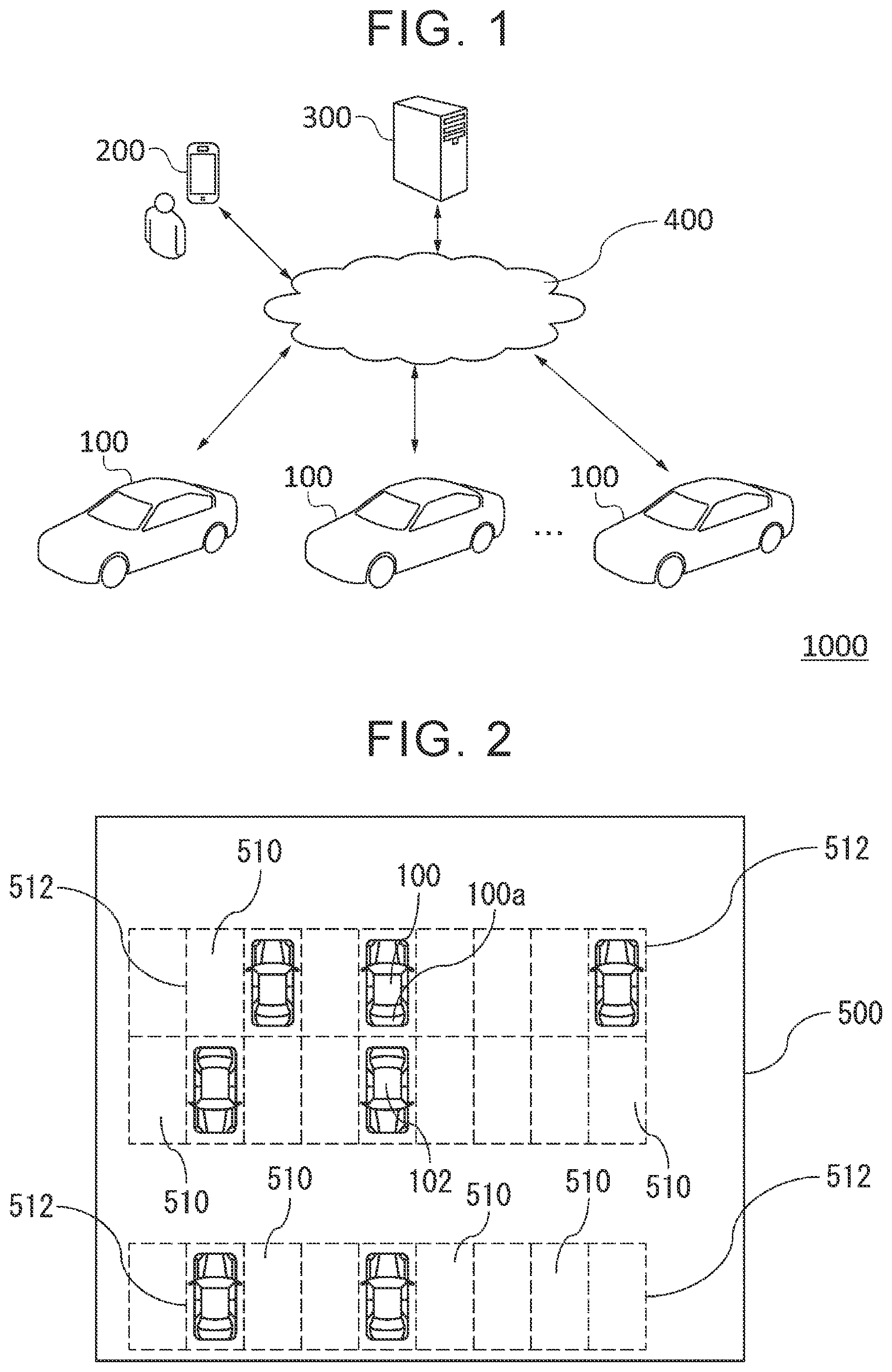 Patent US12315372 — Parking position adjustment device and parking position adjustment method — Figure 1