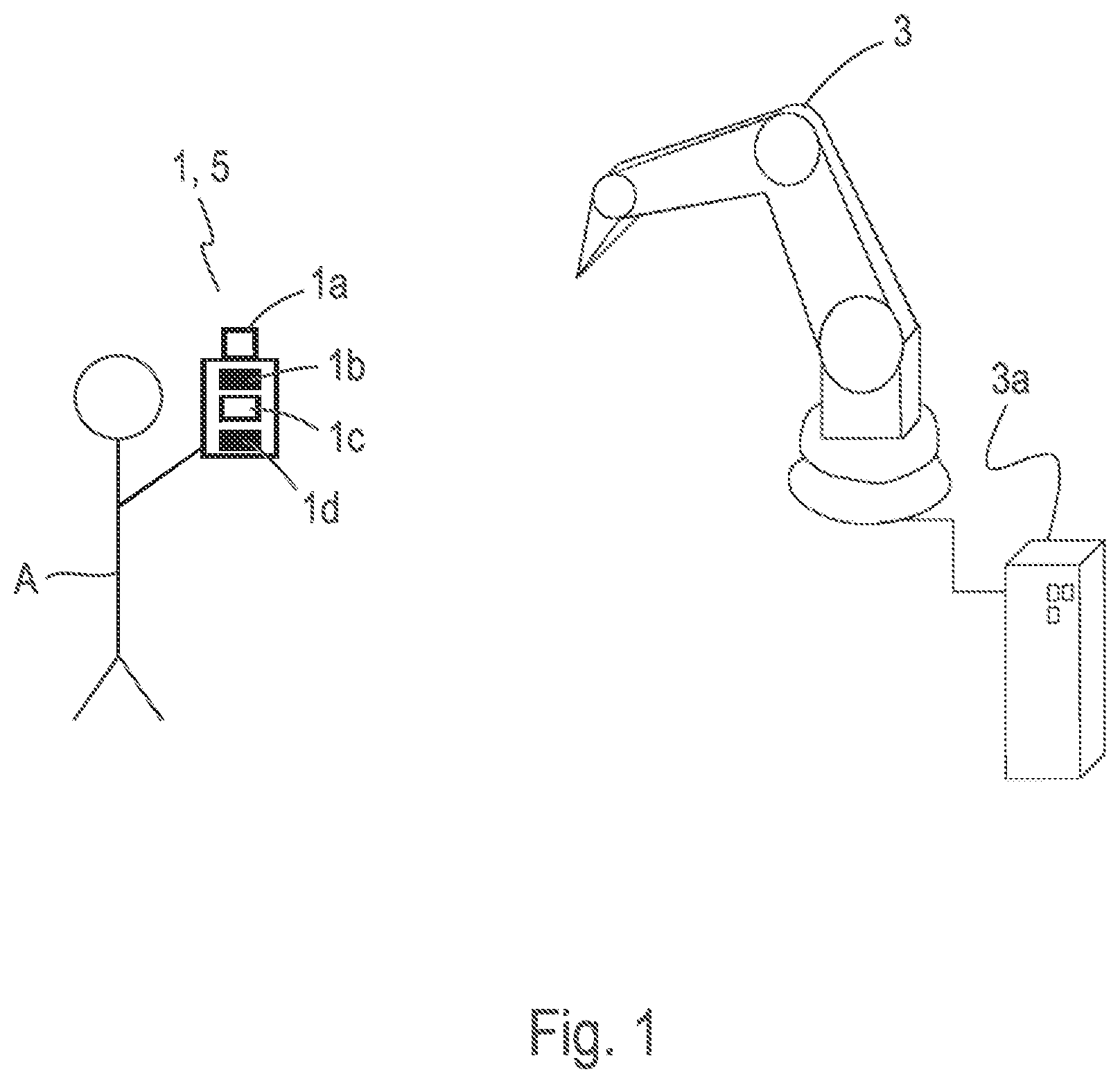 Patent US12315384 — Augmented-reality-system for teaching a user of an application — Figure 1