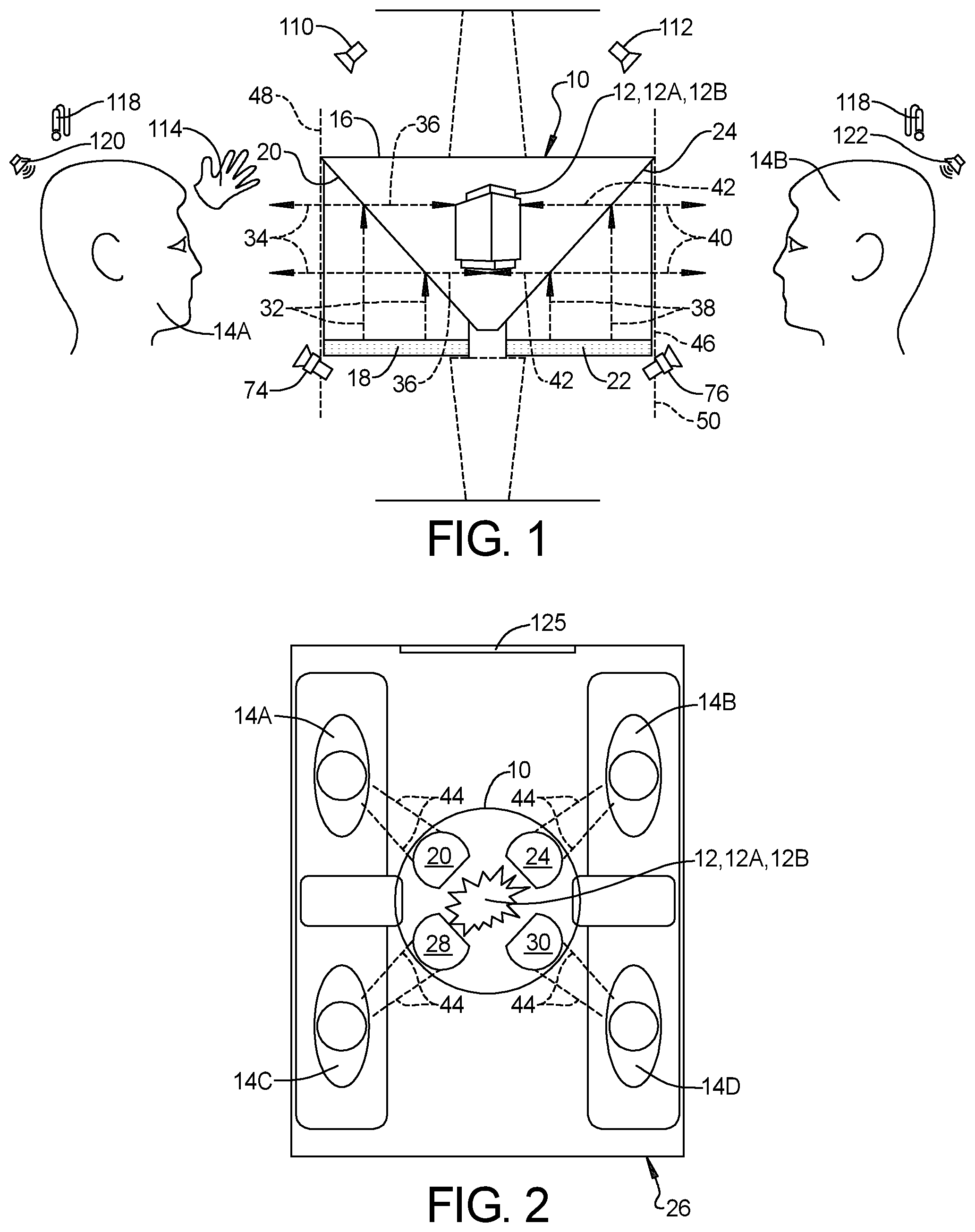 Patent US12315402 — Integrated vehicle dynamics in campfire display — Figure 1