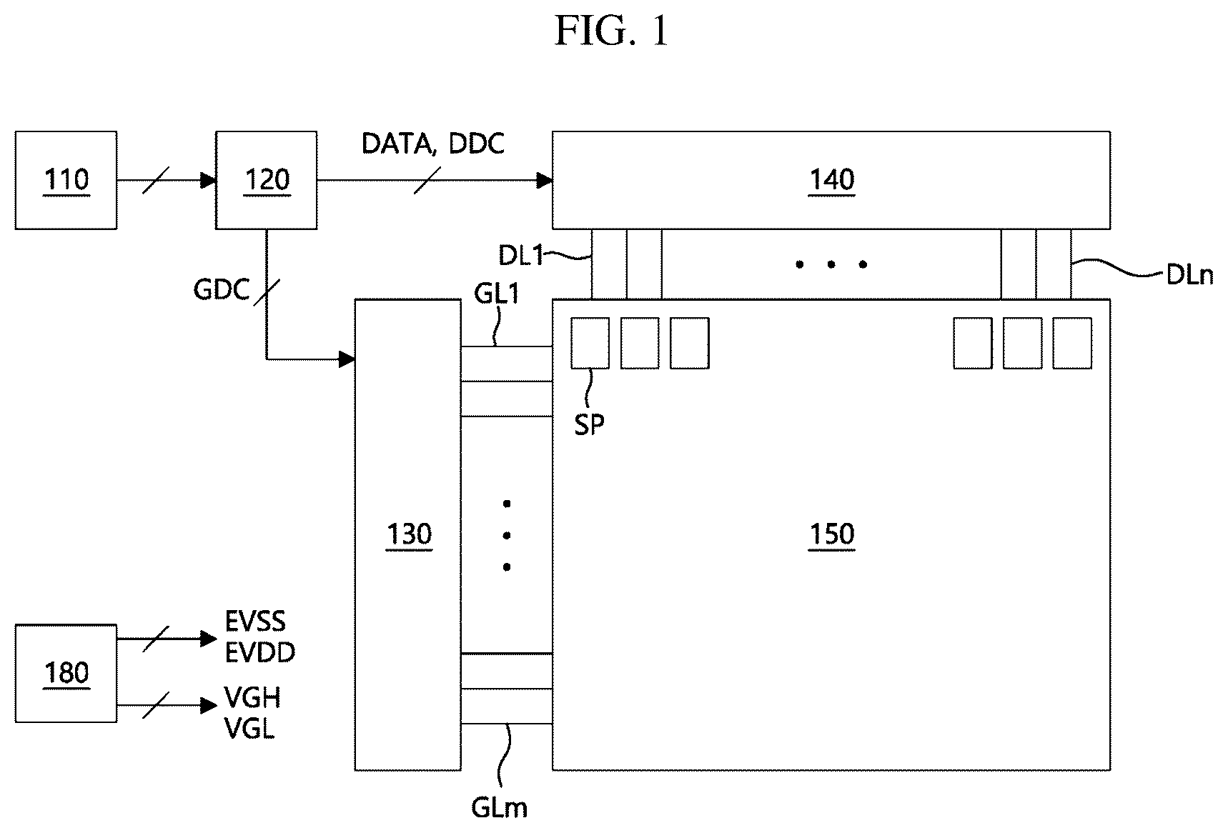 Patent US12315405 — Display apparatus and overcurrent detection method thereof — Figure 1