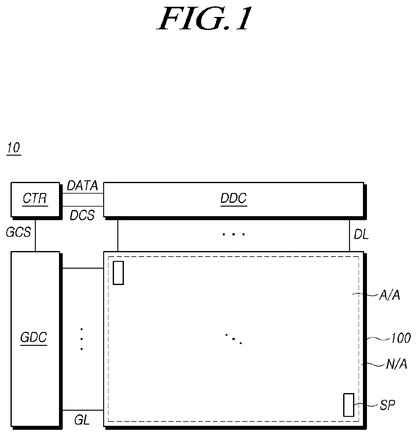 Patent US12315409 Figure 1 – Display panel and display device