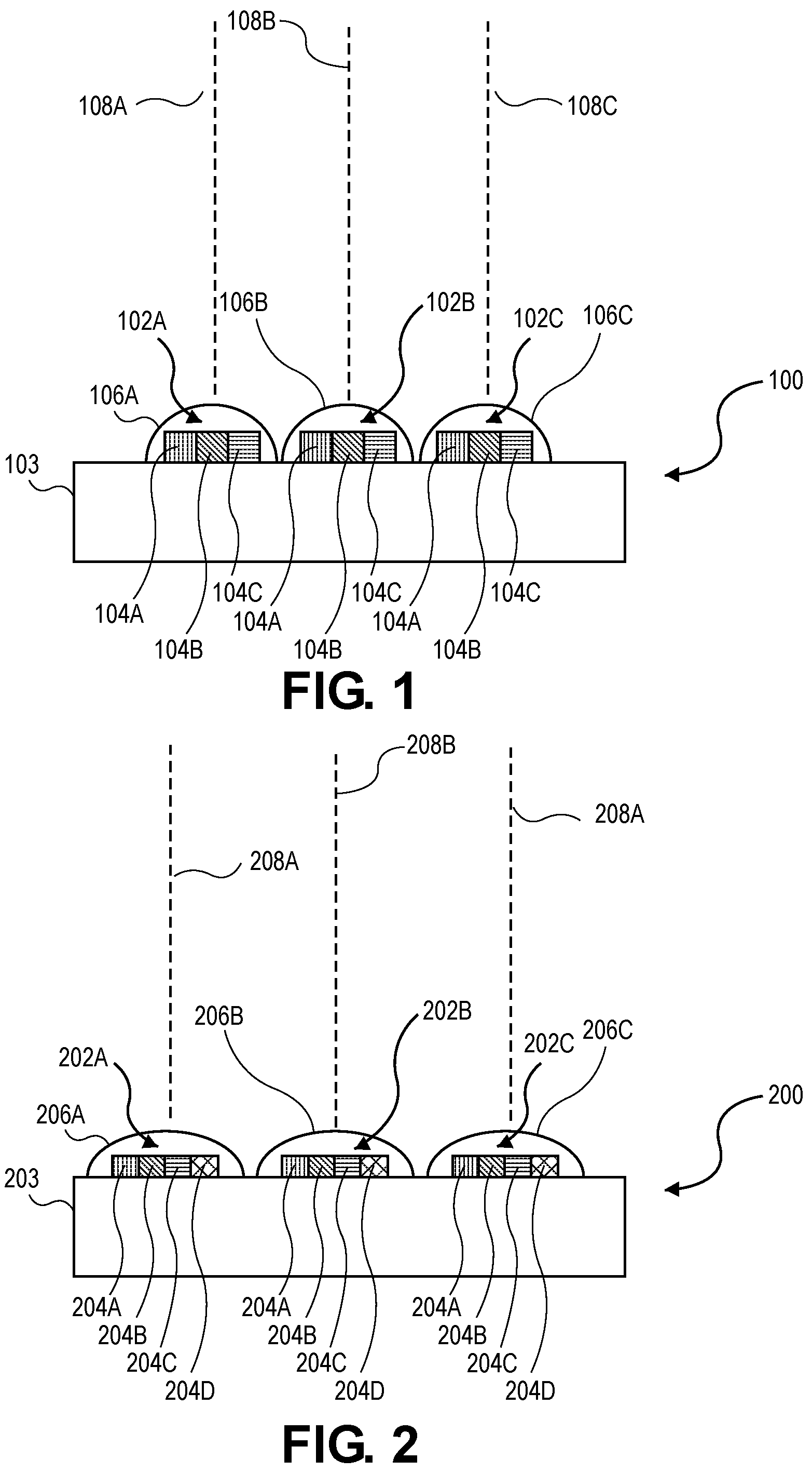 Patent US12315413 — MicroLED display — Figure 1