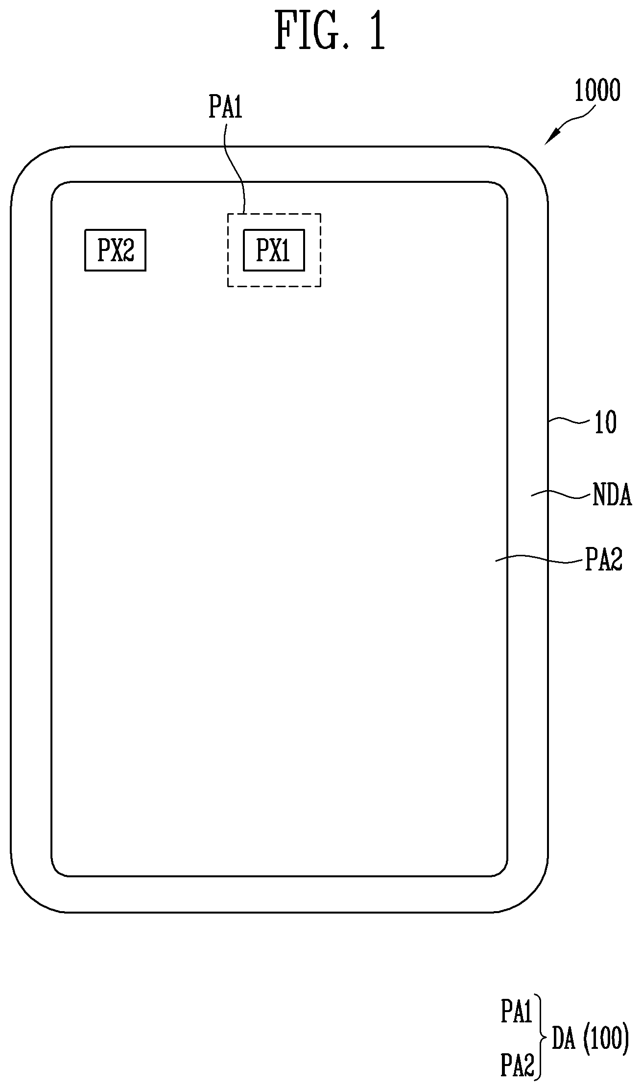 Patent US12315415 — Image data corrector and display device having the same — Figure 1