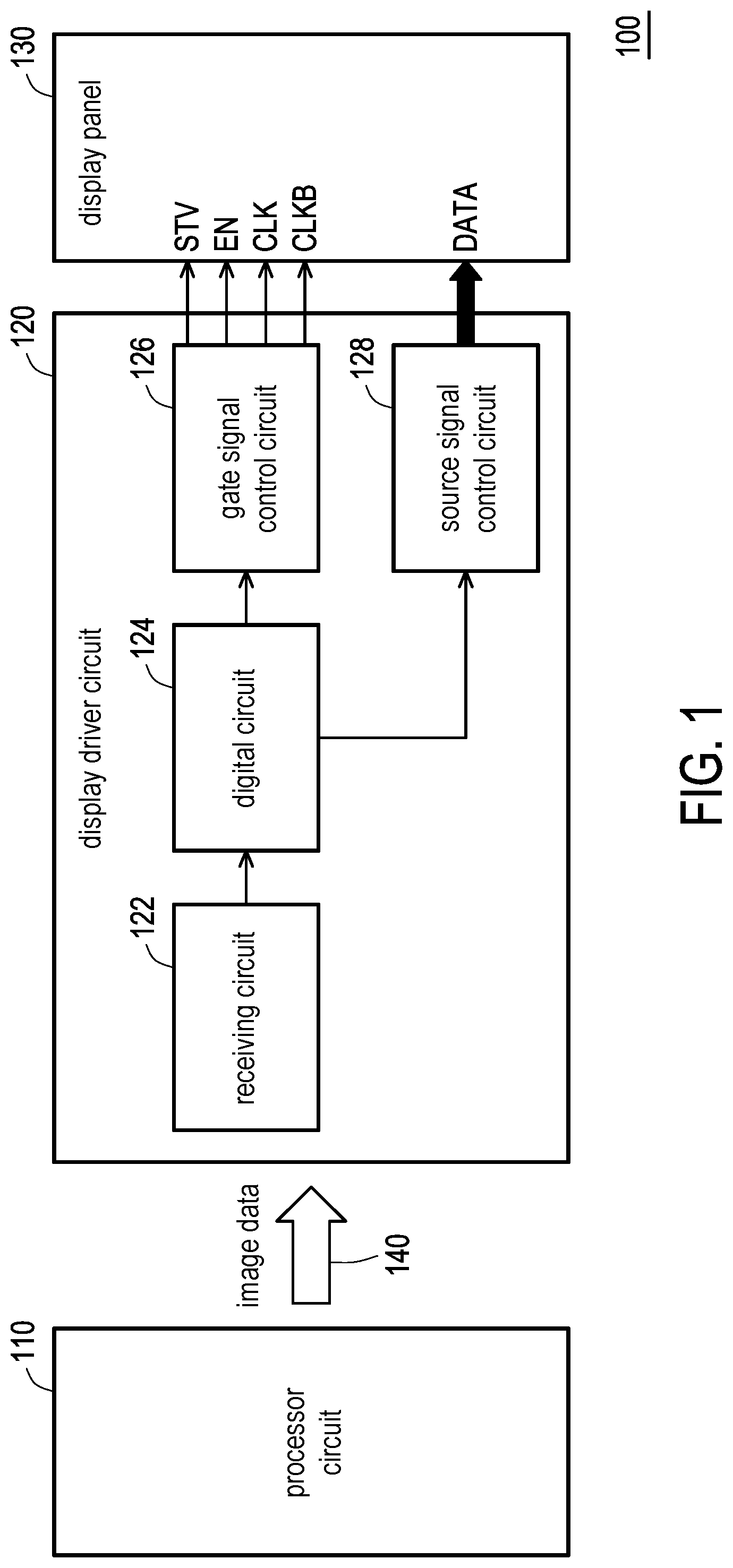 Patent US12315425 — Display driver circuit — Figure 1