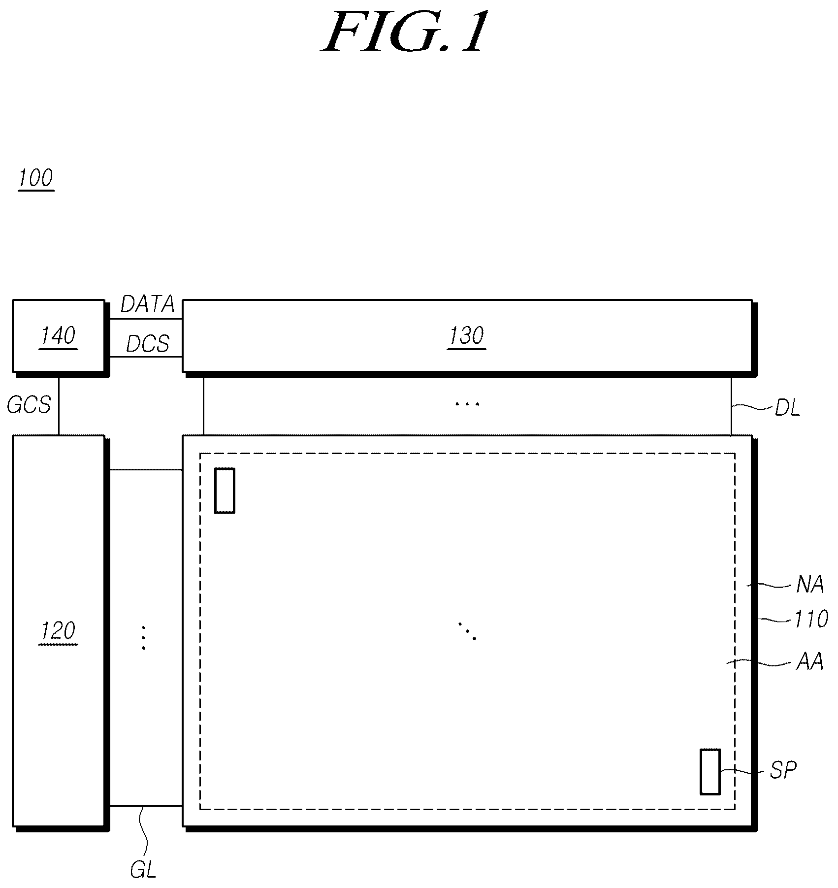 Patent US12315427 — Controller for generating compensation value and display device including the same — Figure 1