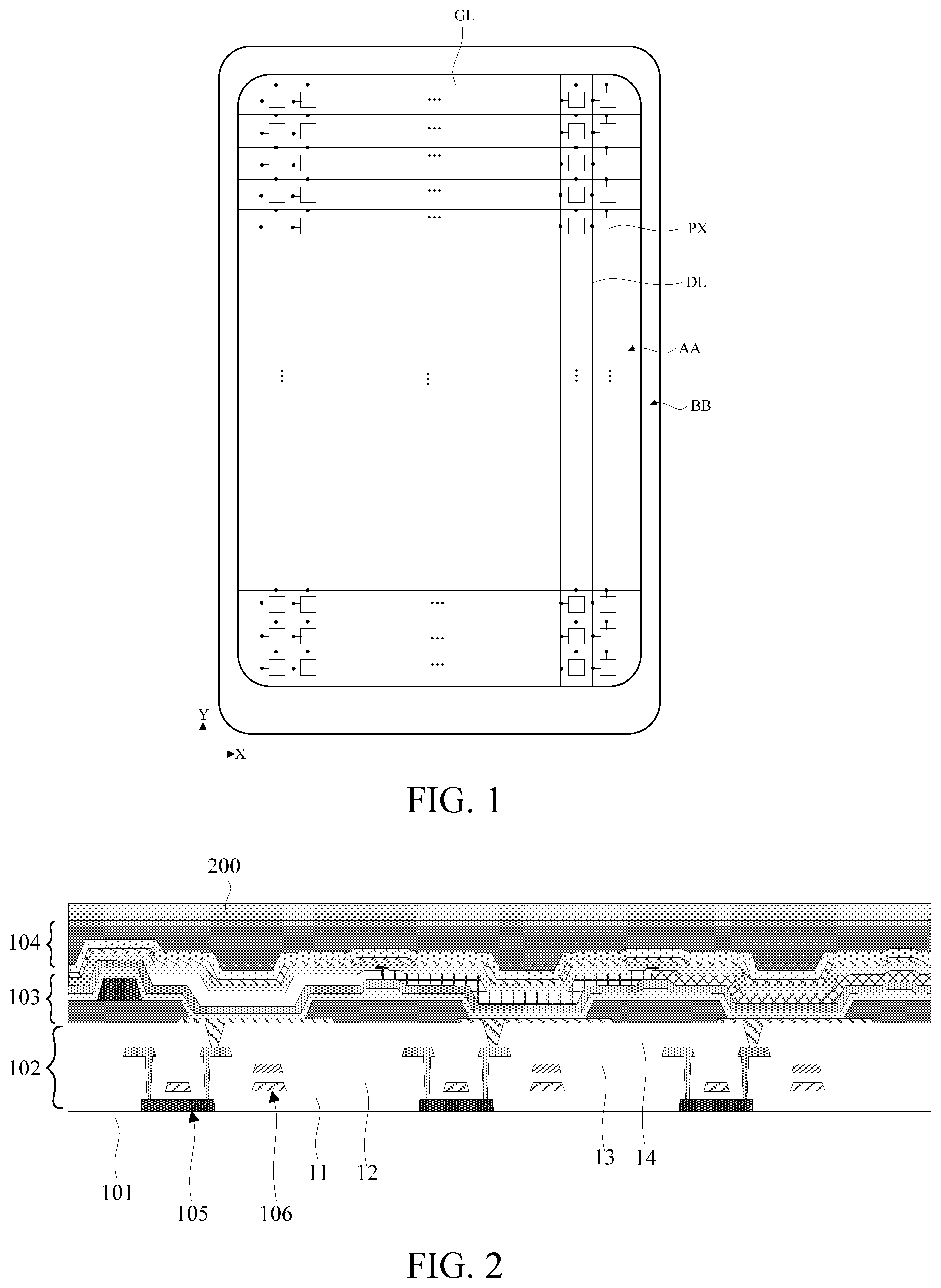 Patent US12315459 — Display panel and display apparatus — Figure 1