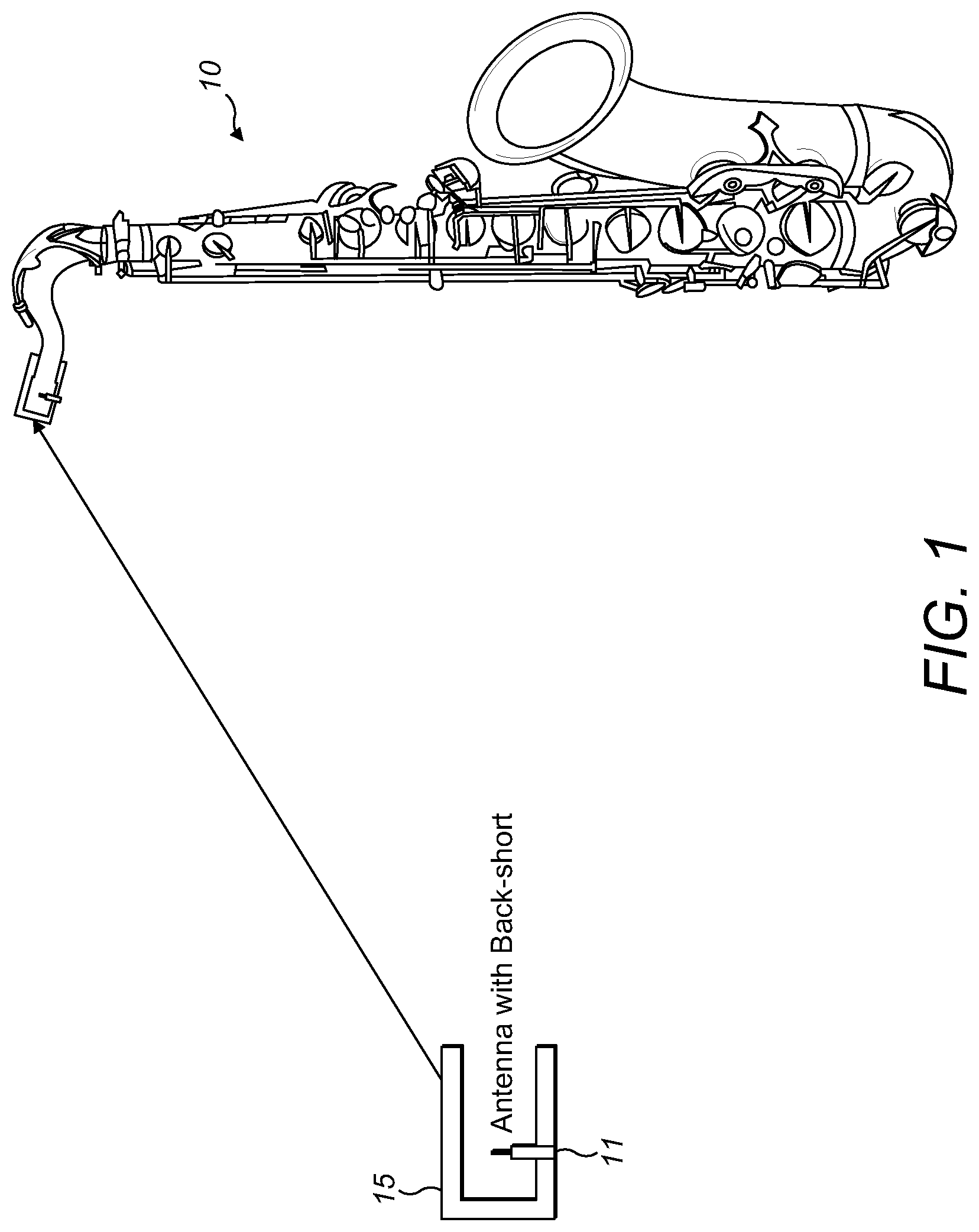 Patent US12315480 — System for identification of a note played by a musical instrument — Figure 1